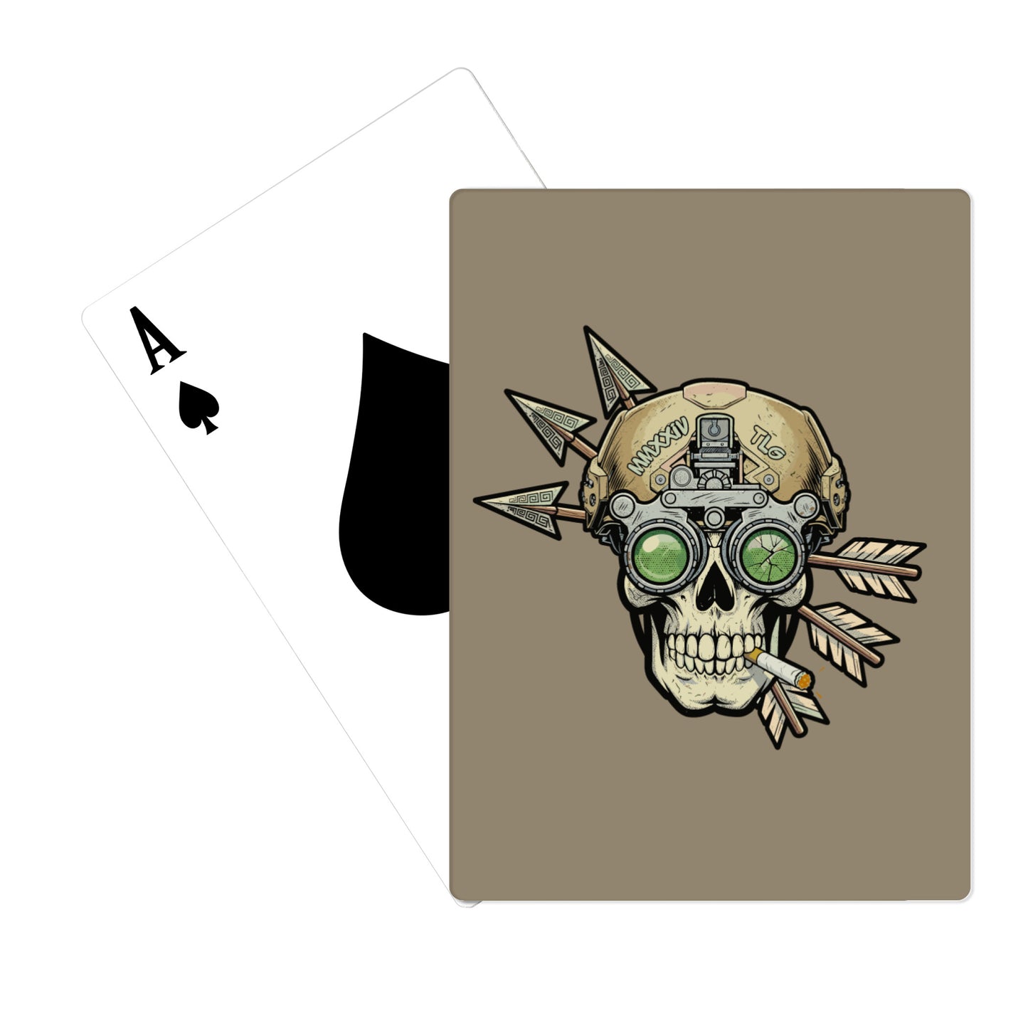 Trench Line Gear Playing Cards - czMSC3