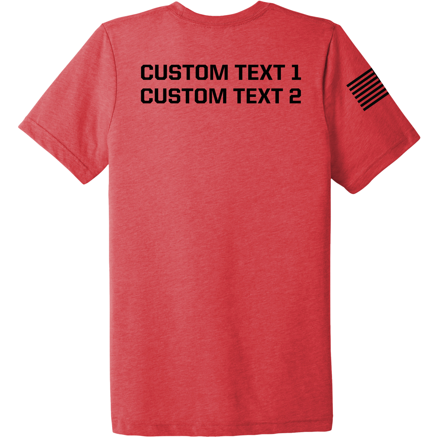 CUSTOM Operation Epic Fury Comfort Unisex Triblend SS Tee - Eagle Flag