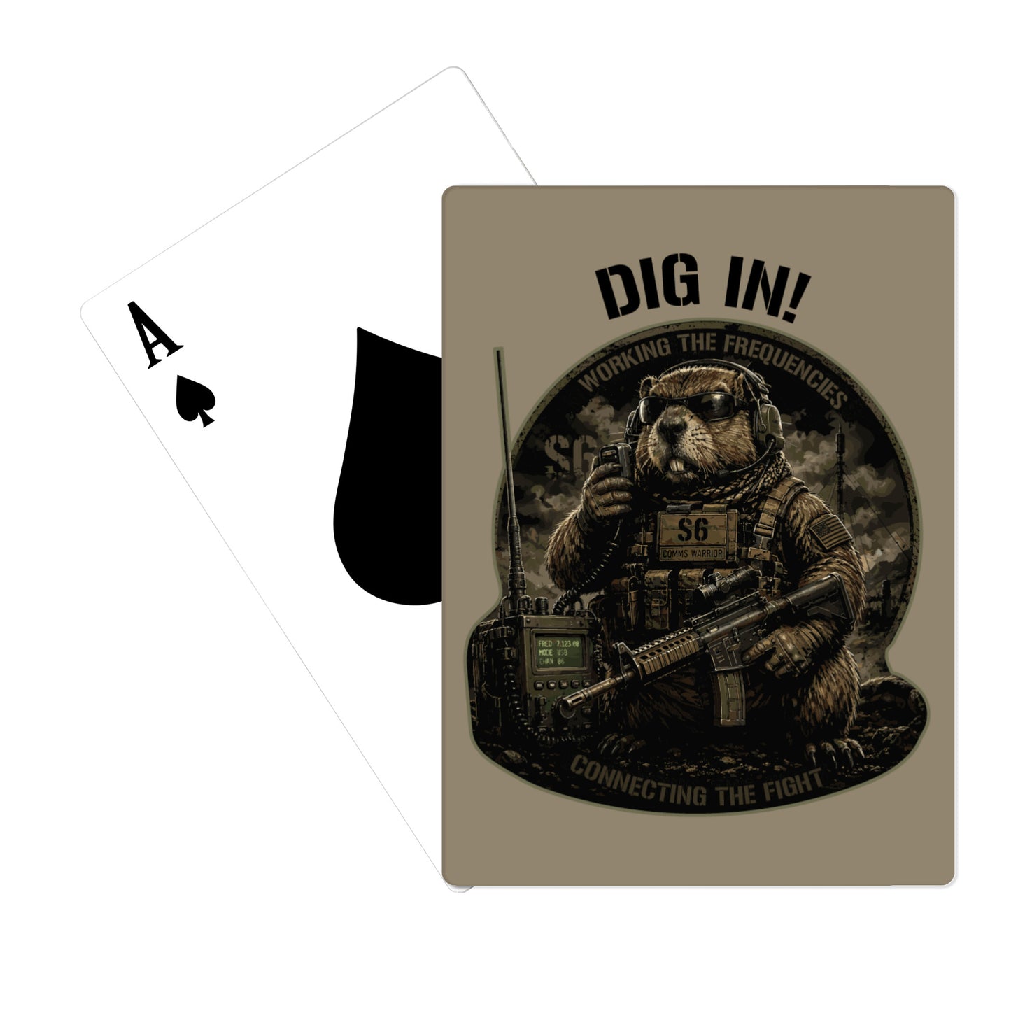 S6, 2-7 CAV Playing Cards - p6jvle