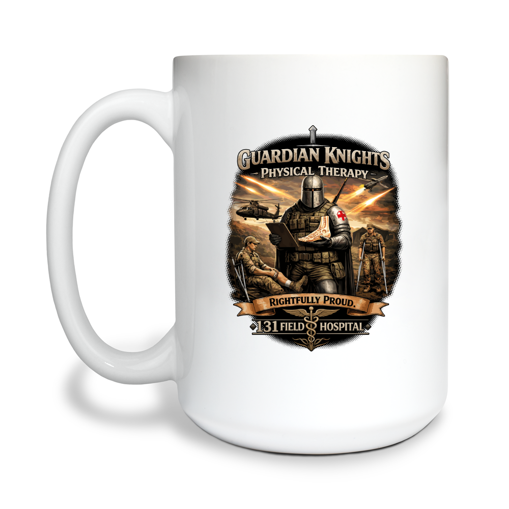 131 Field Hospital 15 oz White Ceramic Mug - NKXvEW
