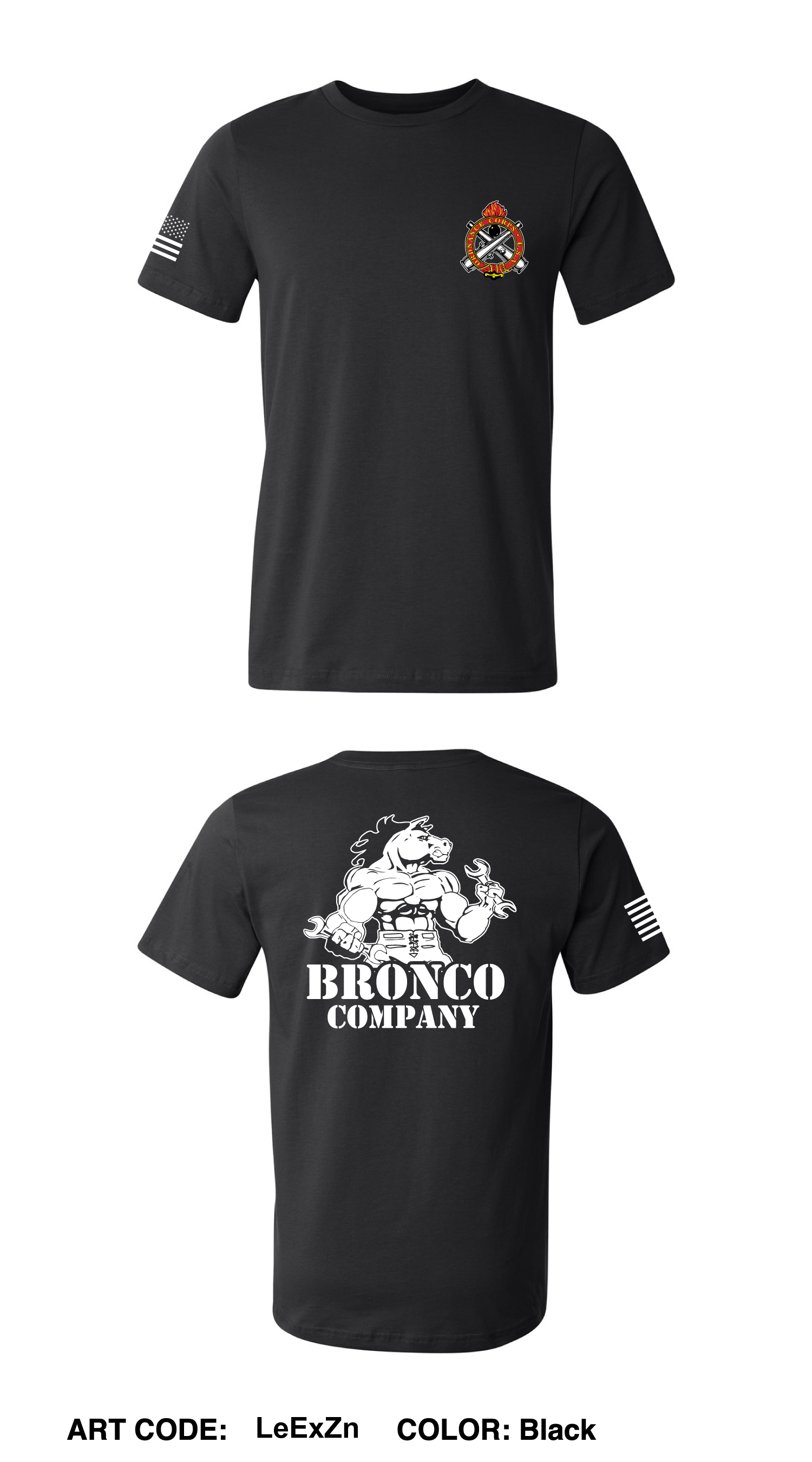 White Bronco Tee