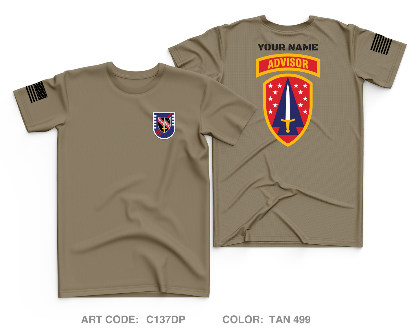 CUSTOM - 2/54 SFAB Store 1 Core Men's SS Performance Tee - C137DP