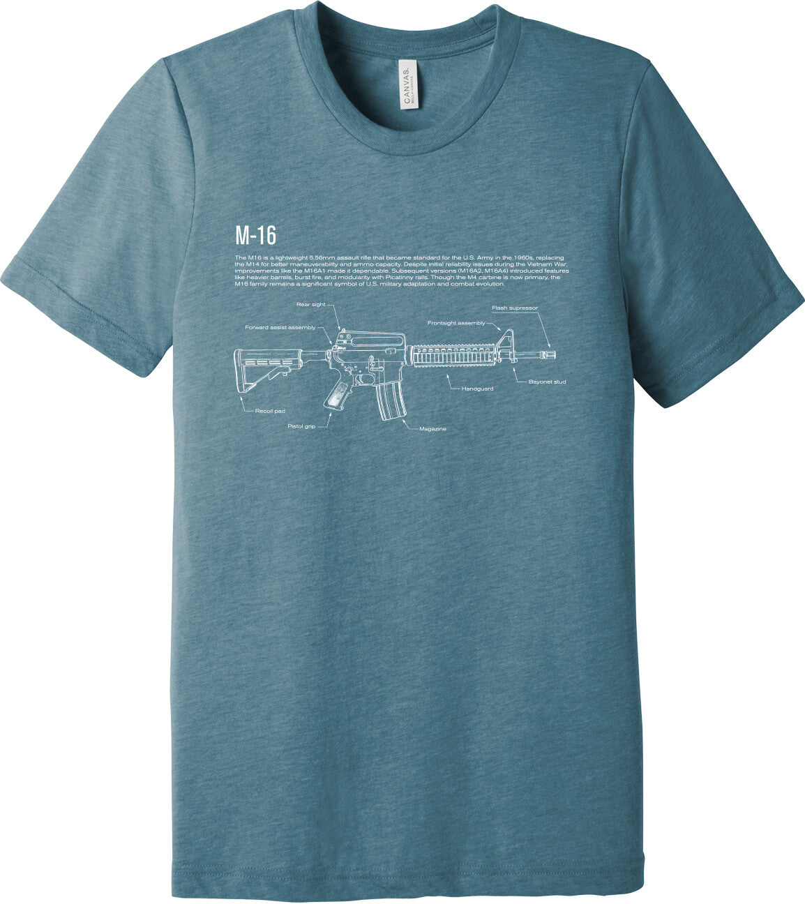 Emblem Comfort Unisex Triblend SS Tee - Blueprint