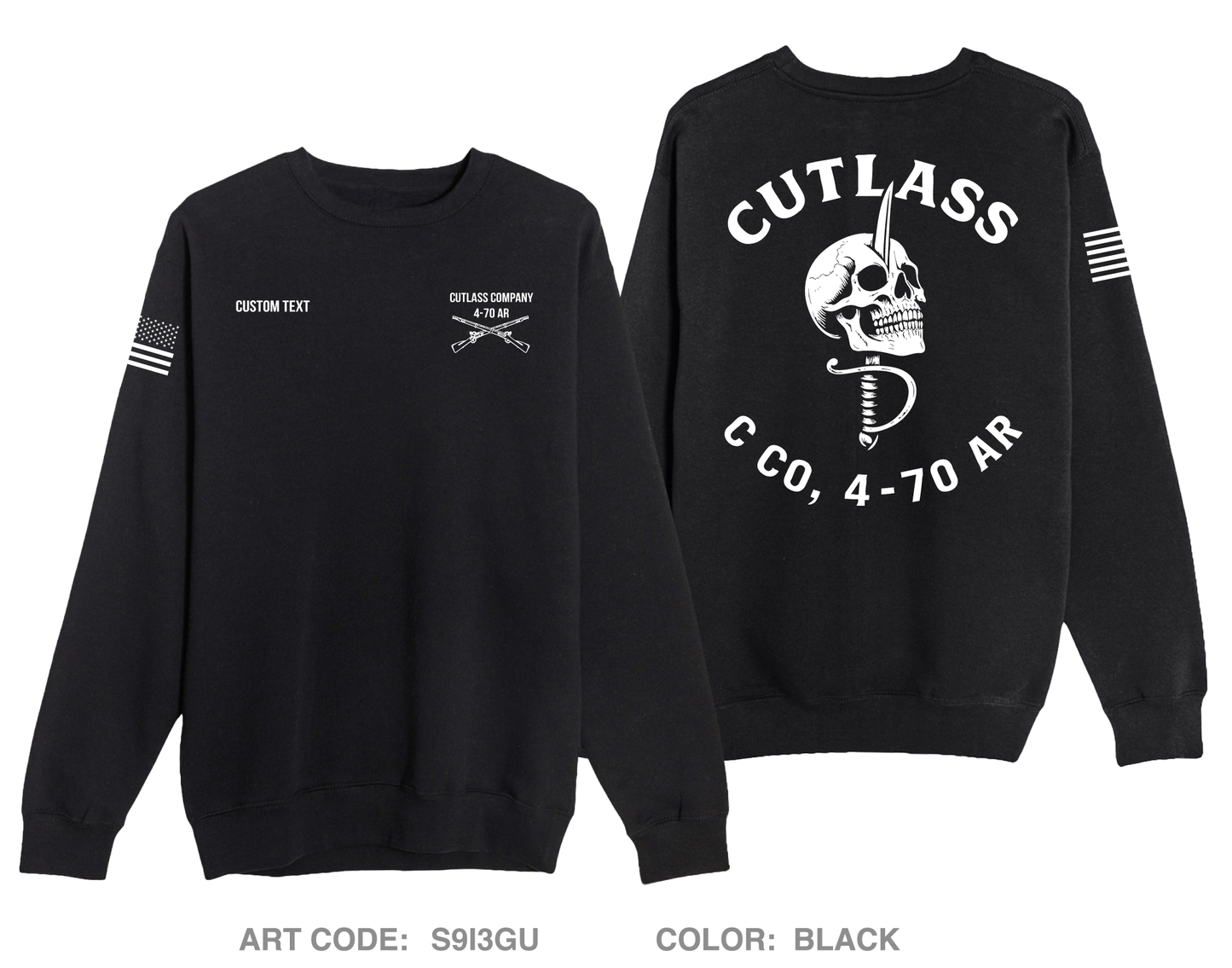 CUSTOM Cutlass Company, 4-70 AR Comfort Unisex Crewneck Sweatshirt - S9I3GU