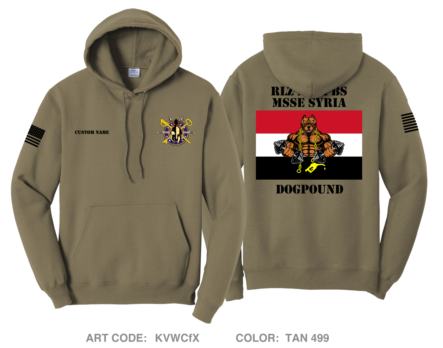 CUSTOM A Co. 68th DSSB, 4DSB Comfort Unisex Hooded Sweatshirt - KVWCfX
