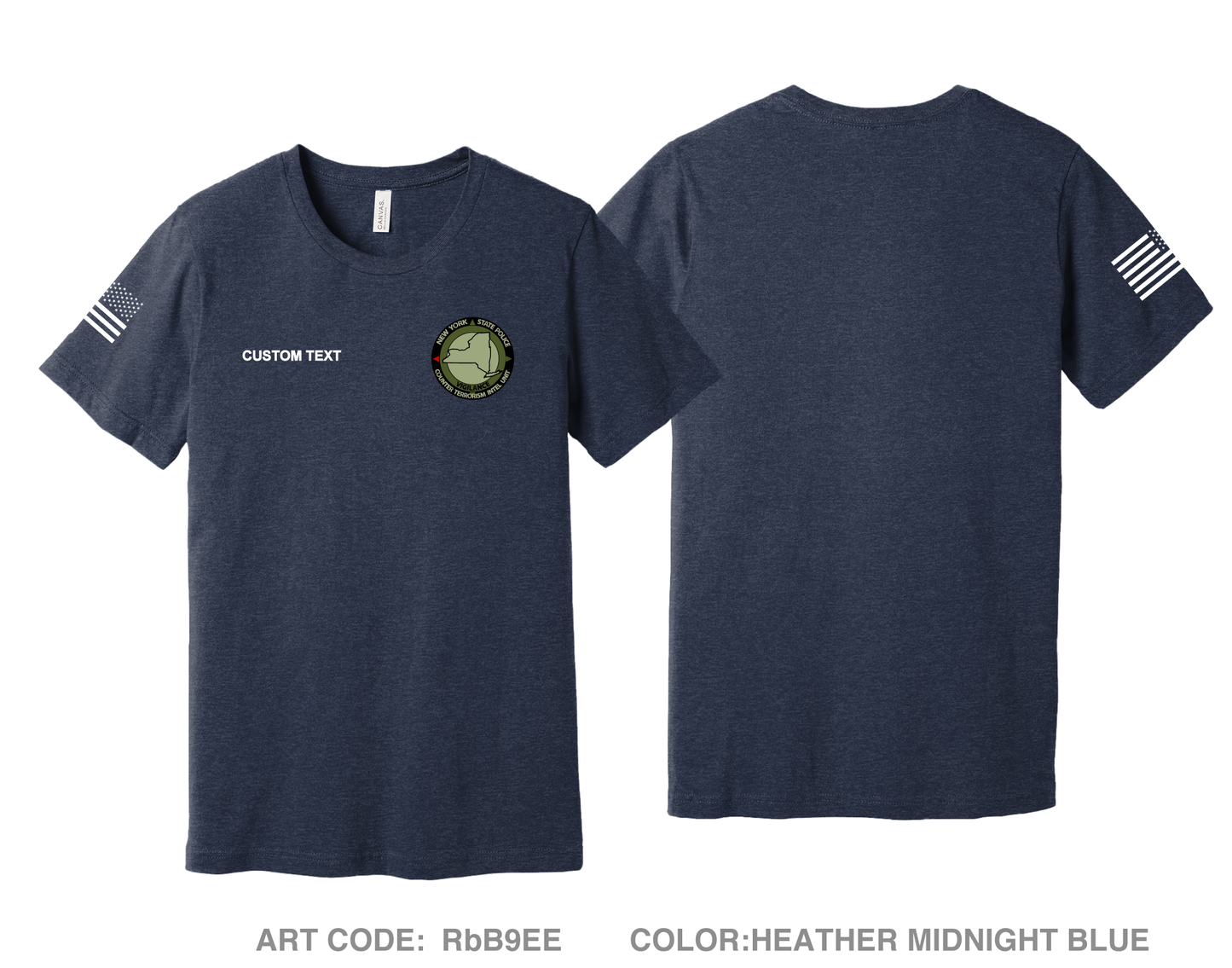 CUSTOM CTIU Comfort Unisex Triblend SS Tee - RbB9EE