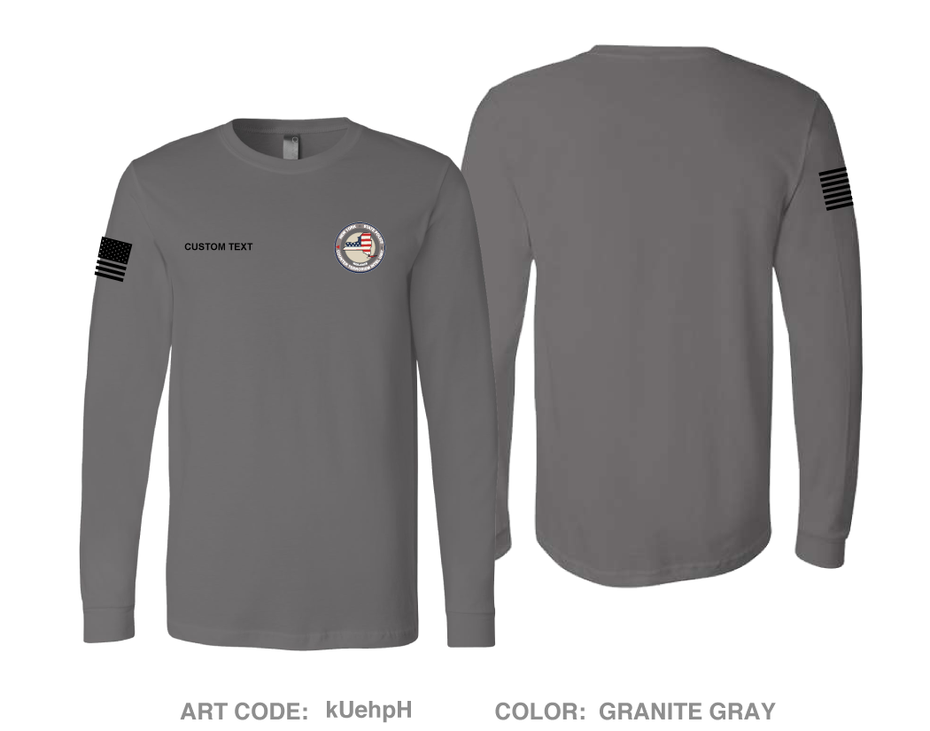 CUSTOM CTIU Comfort Unisex Cotton LS Tee - kUehpH