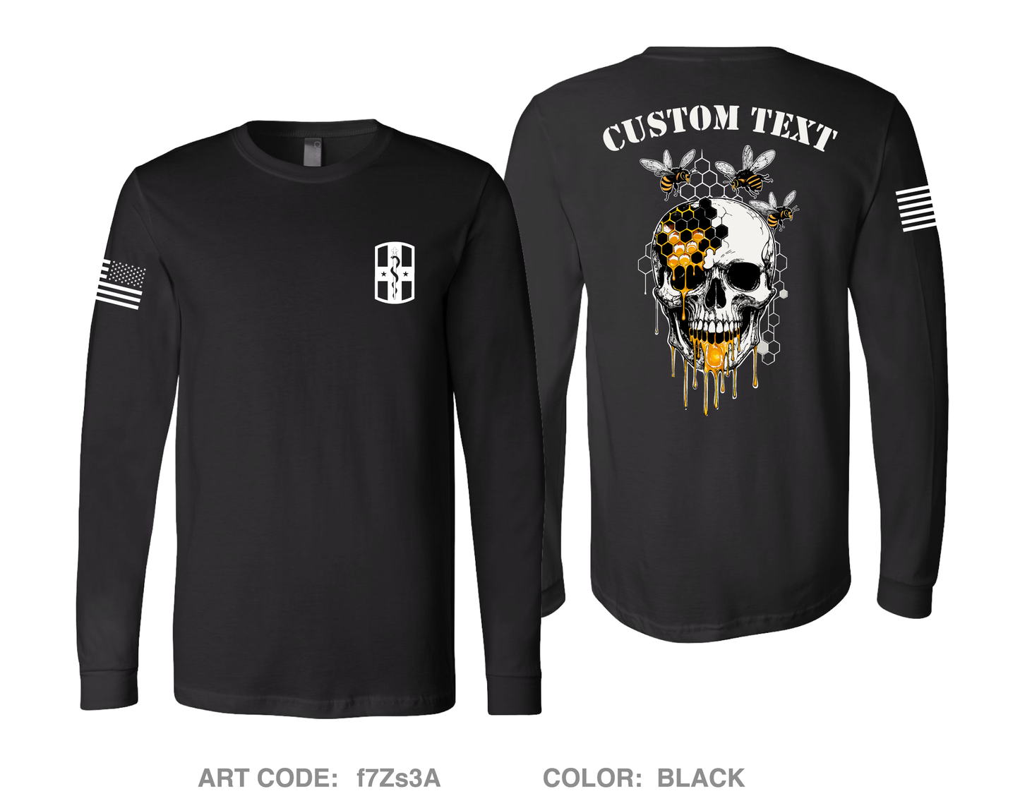 CUSTOM 312 MLC Fundraising Collection Comfort Unisex Cotton LS Tee - f7Zs3A