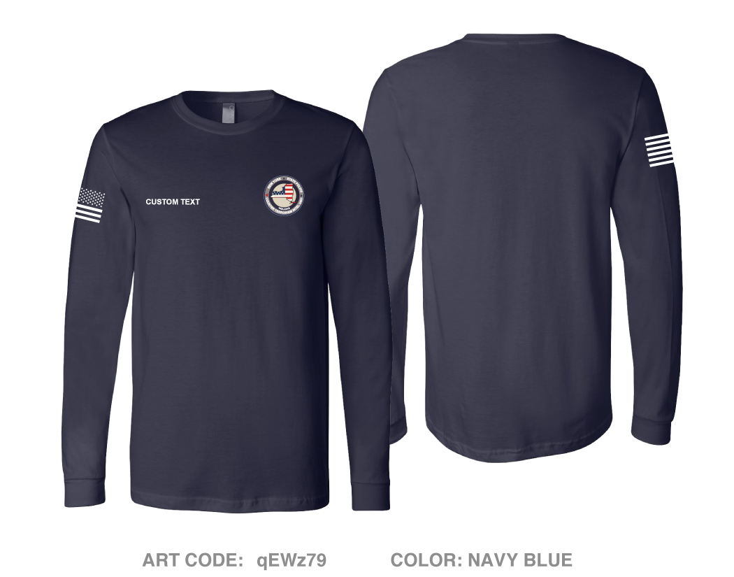 CUSTOM CTIU Comfort Unisex Cotton LS Tee - qEWz79