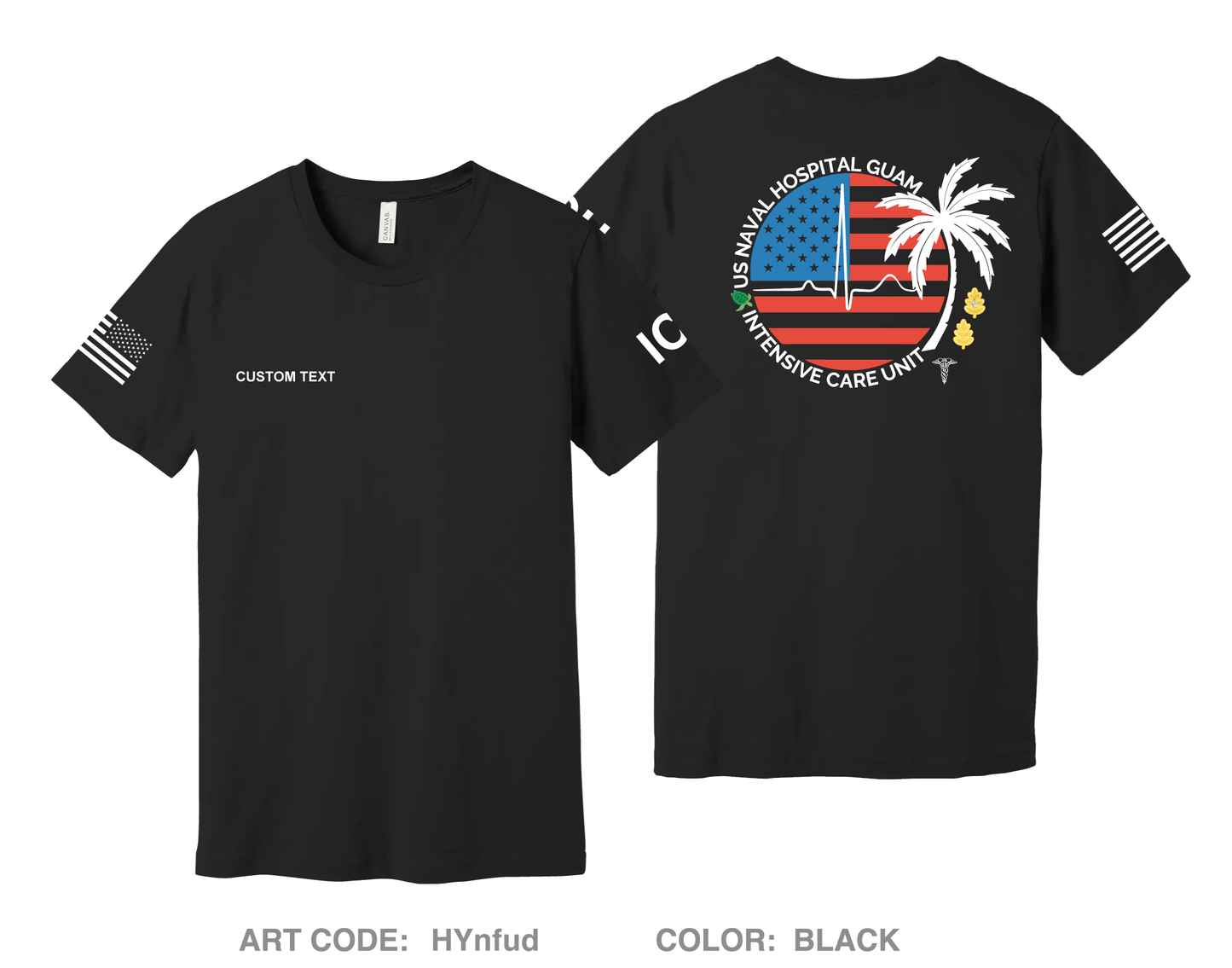 CUSTOM Intensive Care Unit Comfort Unisex Cotton SS Tee - HYnfud