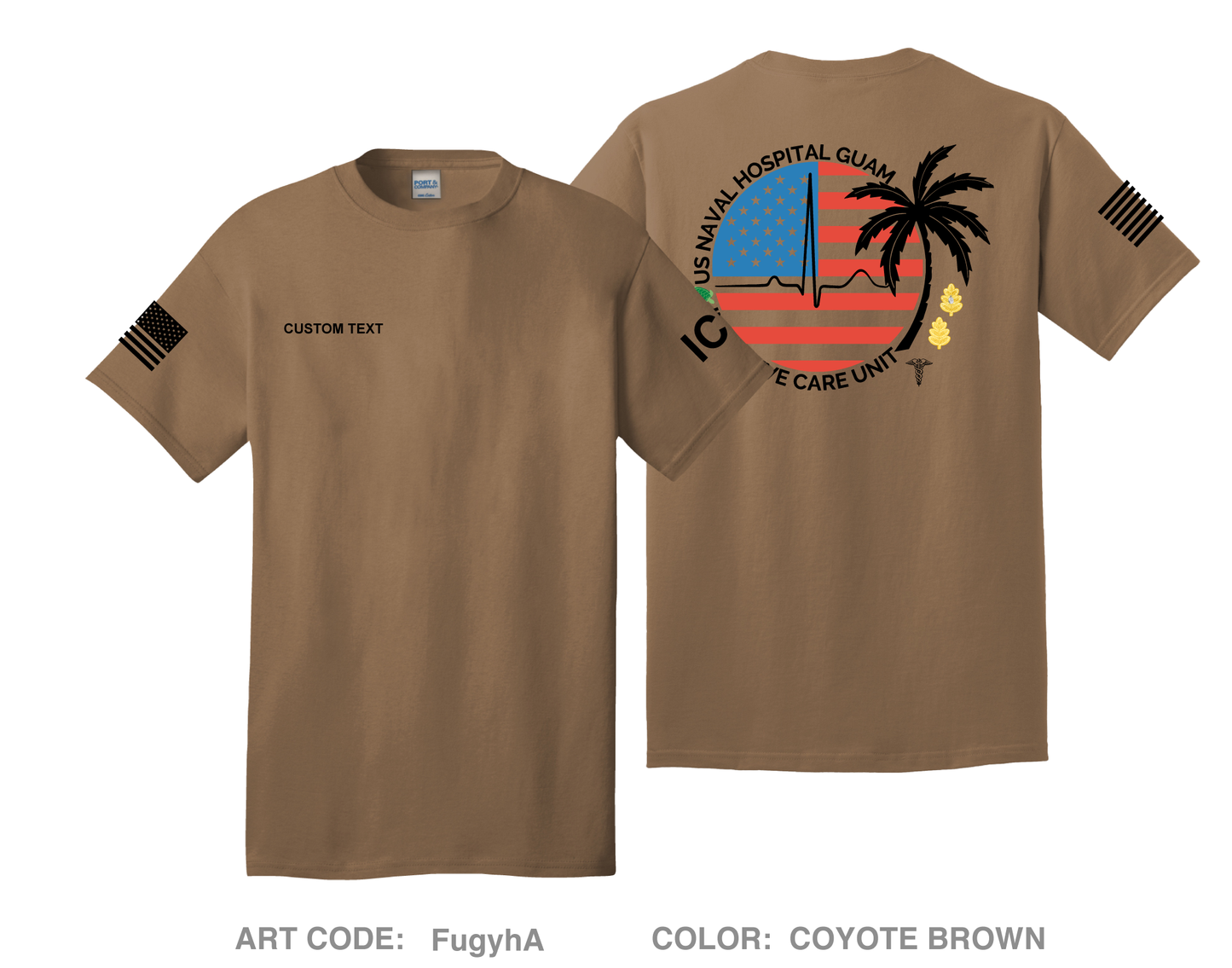 CUSTOM Intensive Care Unit Comfort Unisex Cotton SS Tee - FugyhA