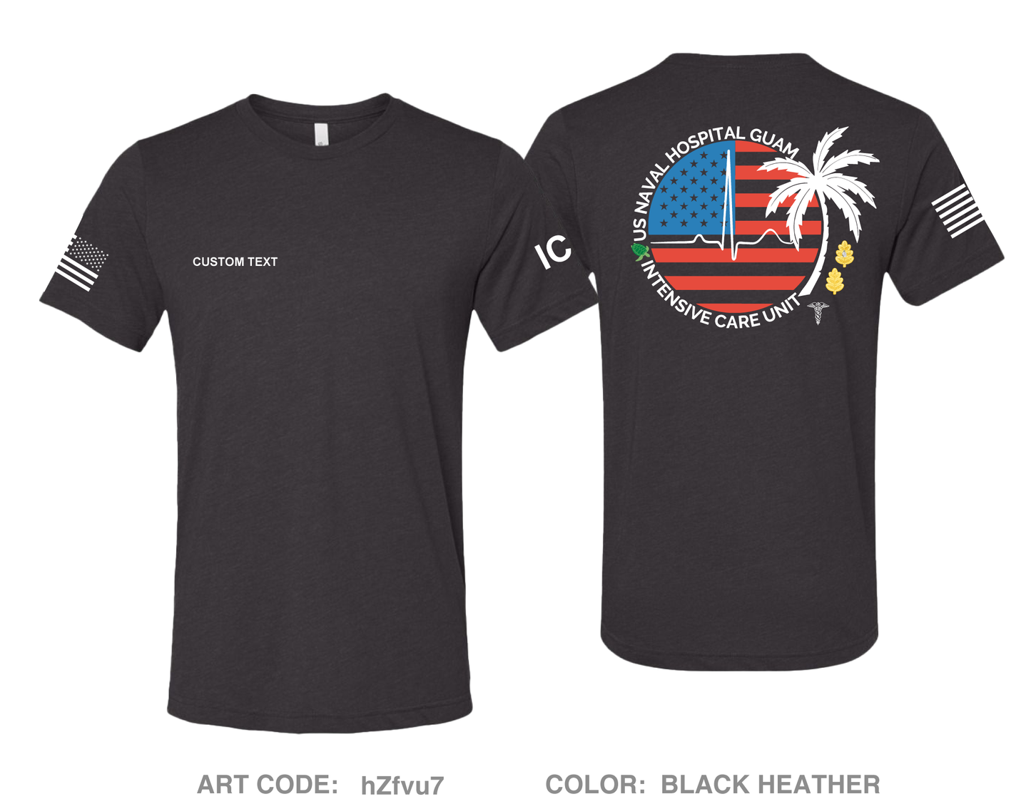 CUSTOM Intensive Care Unit Comfort Unisex Triblend SS Tee - h7fvu7