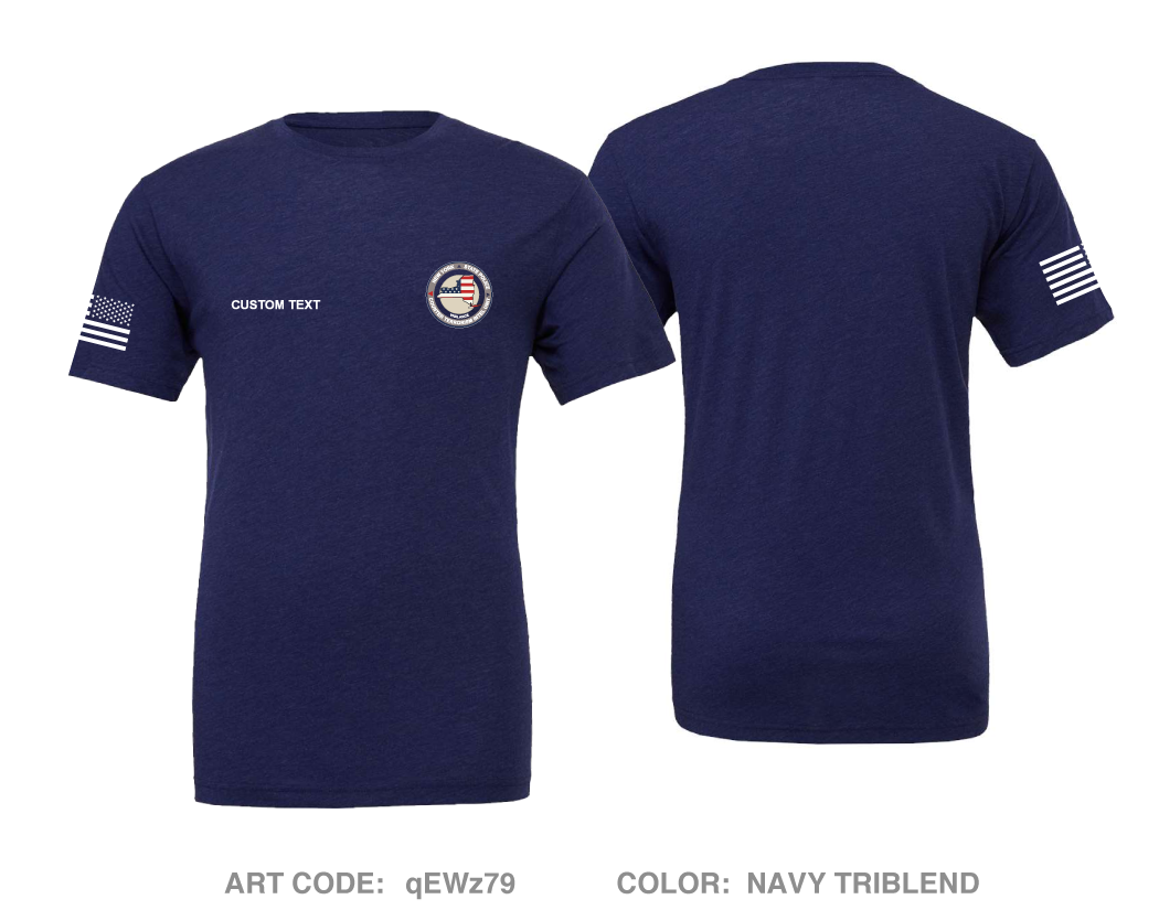 CUSTOM CTIU Comfort Unisex Triblend SS Tee - qEWz79