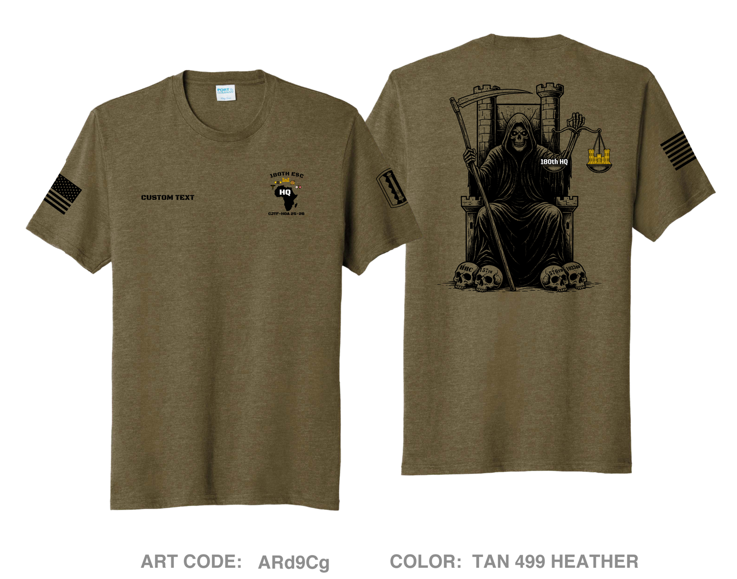 CUSTOM 180th ENG HQ Comfort Unisex Triblend SS Tee - ARd9Cg