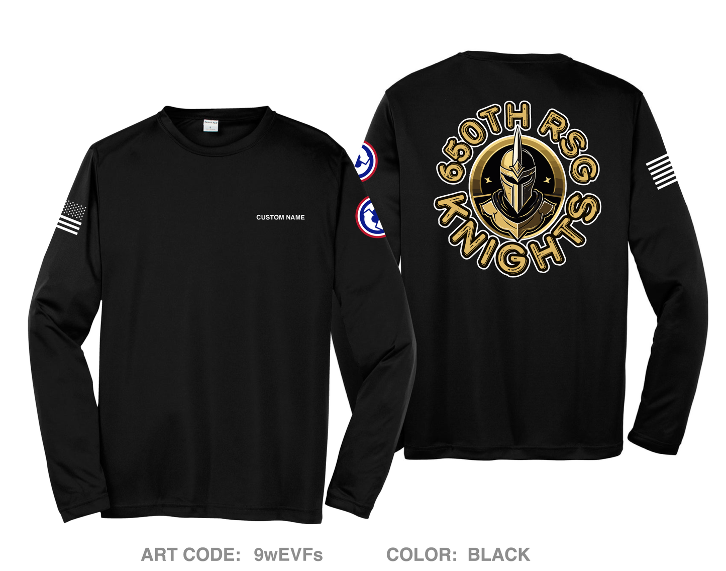CUSTOM 650 RSG Hi-Tech Performance Unisex LS Tee - 9wEVFs