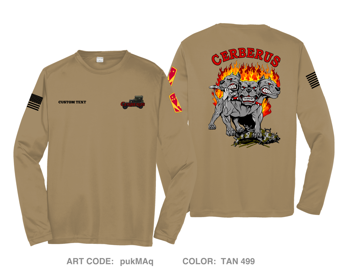 CUSTOM Charlie 5-5 ADA Hi-Tech Performance Unisex LS Tee - pukMAq