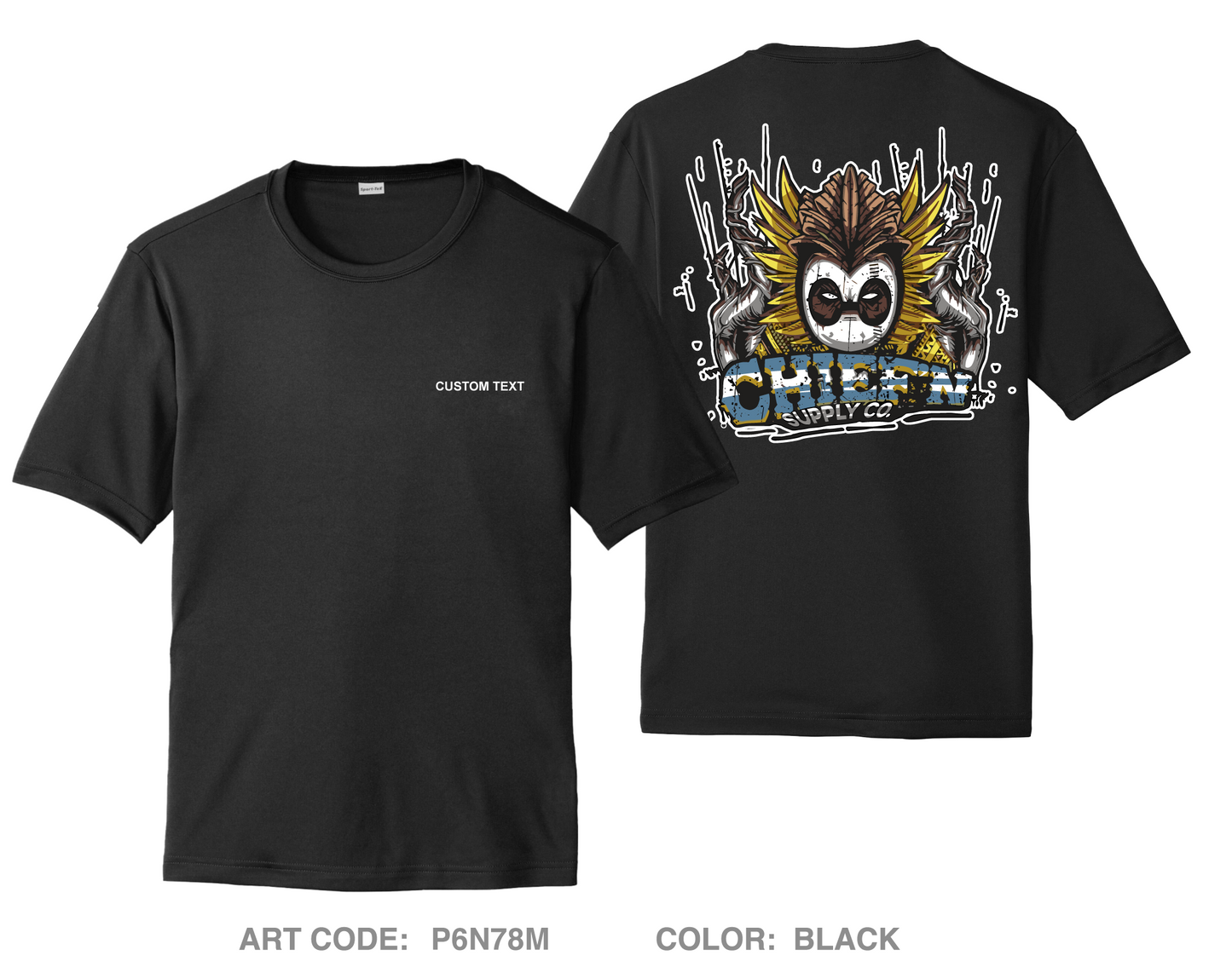 CUSTOM ChiefN Supply Hi-Tech Performance Unisex SS Tee - P6N78M