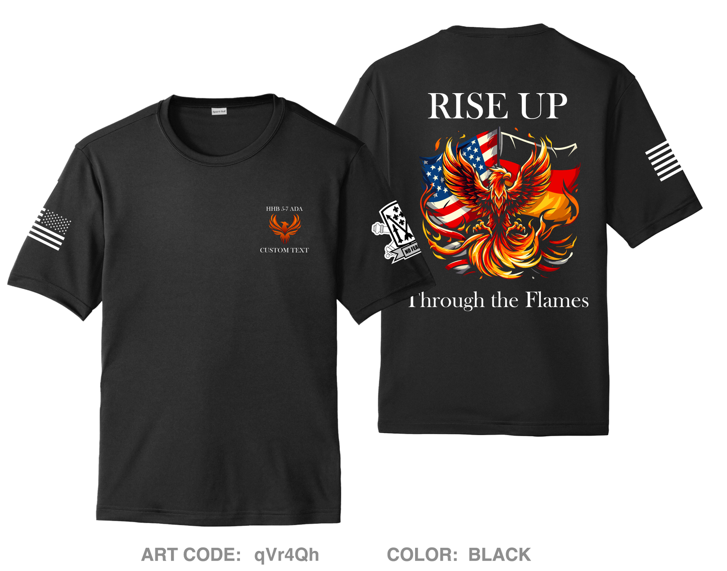 CUSTOM HHB 5-7 ADA Hi-Tech Performance Unisex SS Tee - qVr4Qh