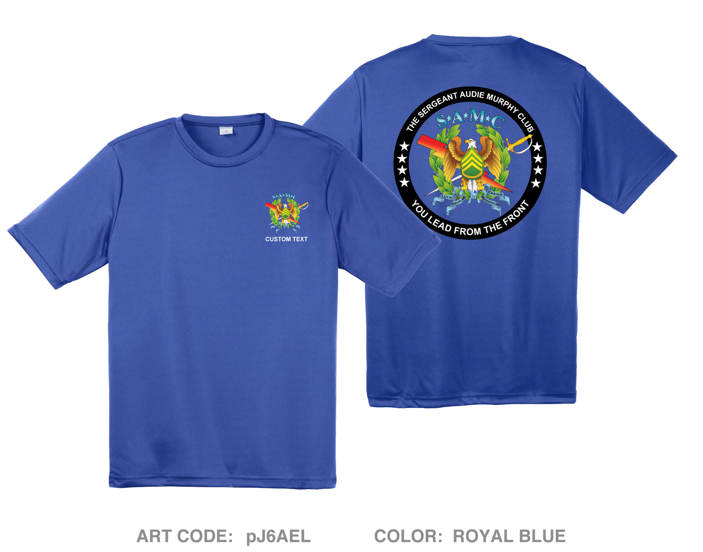 CUSTOM SAMC JBSA Hi-Tech Performance Unisex SS Tee - pJ6AEL