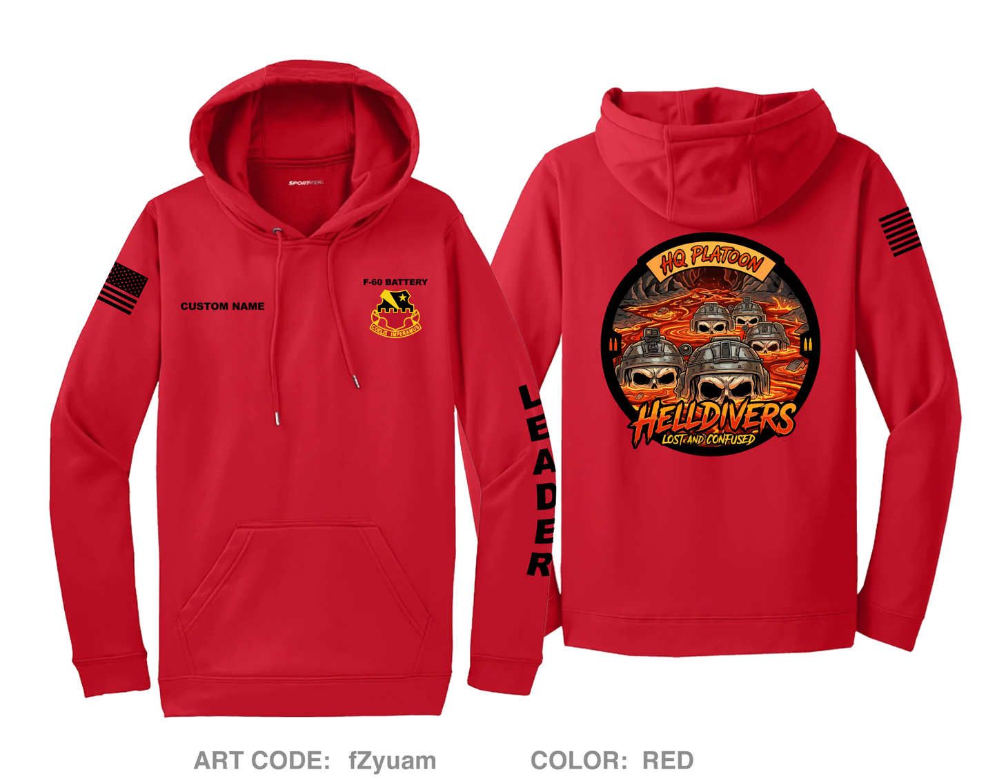 CUSTOM HQ Platoon Hi-Tech Performance Hoodie - fZyuam