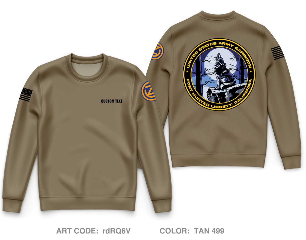 CUSTOM 102D Training Division Core Men's Crewneck Performance Sweatshirt - rdRQ6V
