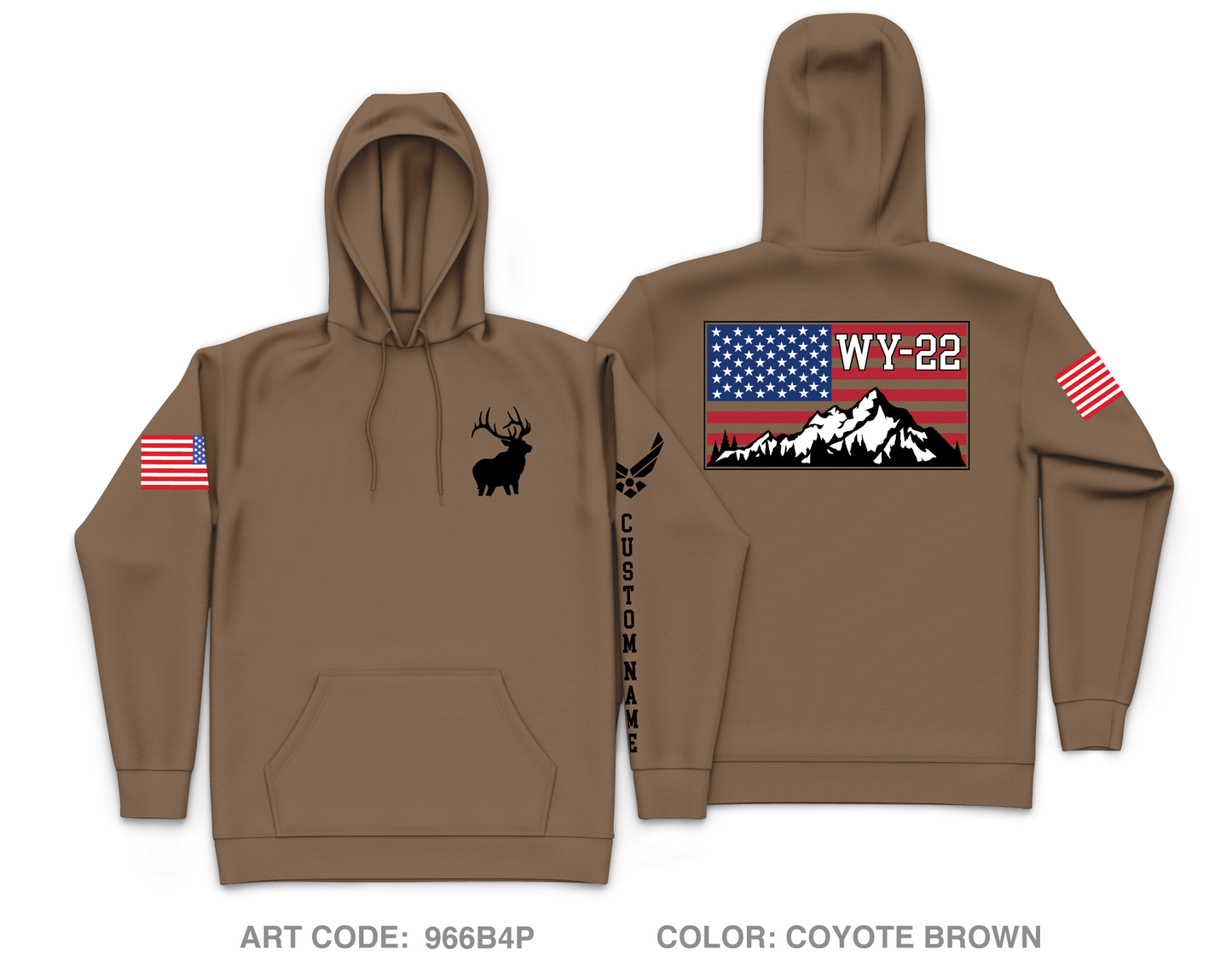 CUSTOM 1st Battalion, 7th Marines Store 1 Core Men's Hooded Performance Sweatshirt - 966B4P
