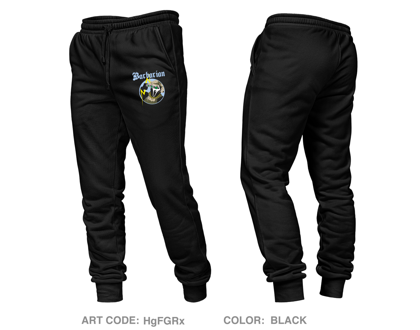 Barbarian/ 2-77 FA Comfort Unisex Joggers - HgFGRx