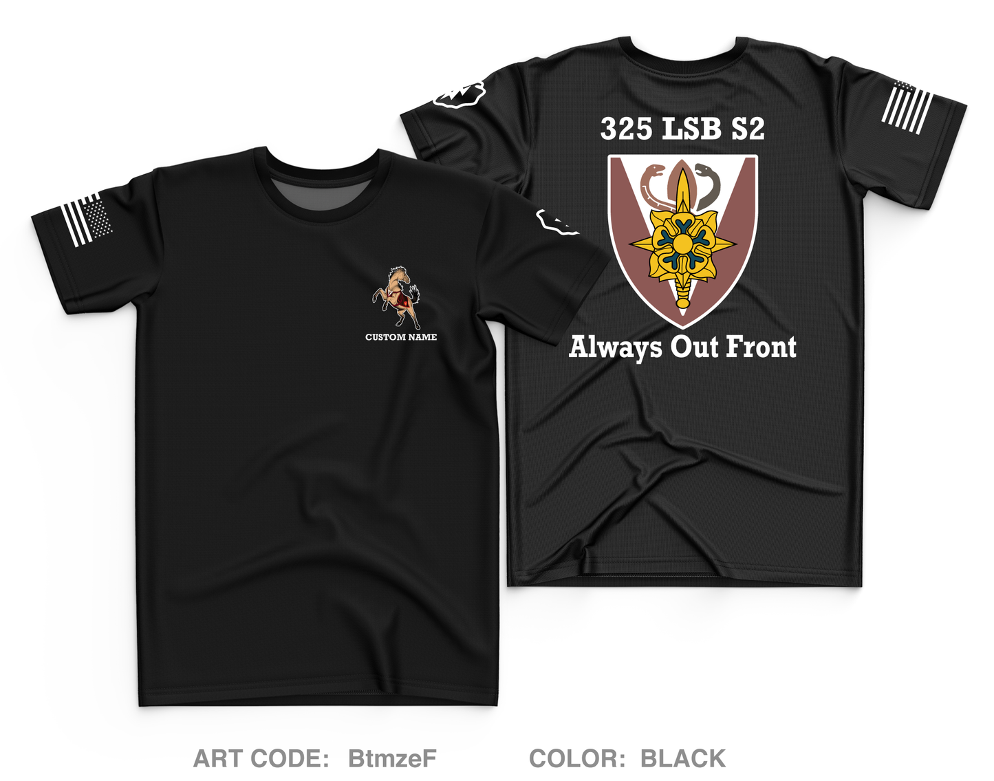 CUSTOM S2, 325 LSB, 3/25 ID Core Men's SS Performance Tee - BtmzeF