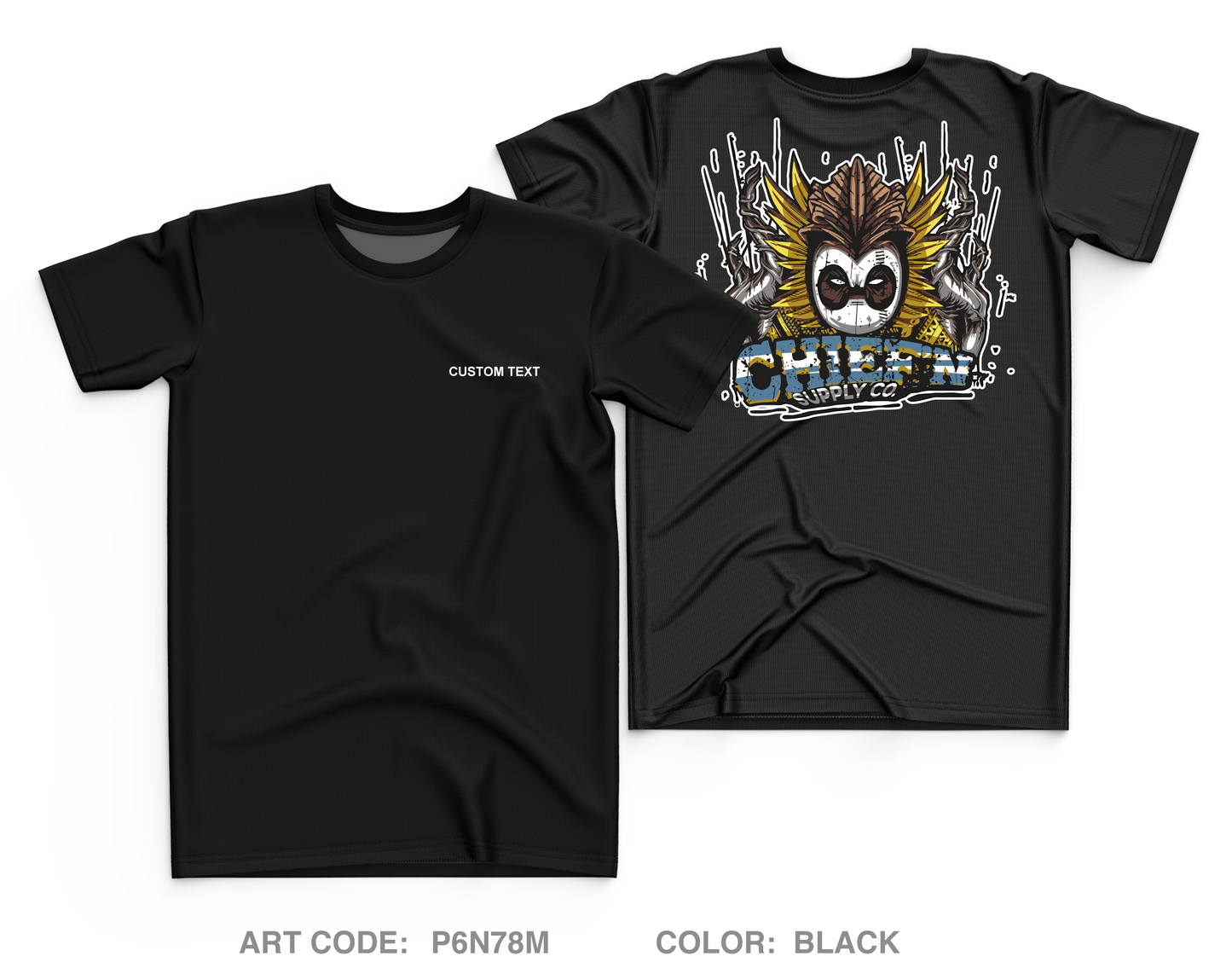 CUSTOM ChiefN Supply Core Men's SS Performance Tee - P6N78M