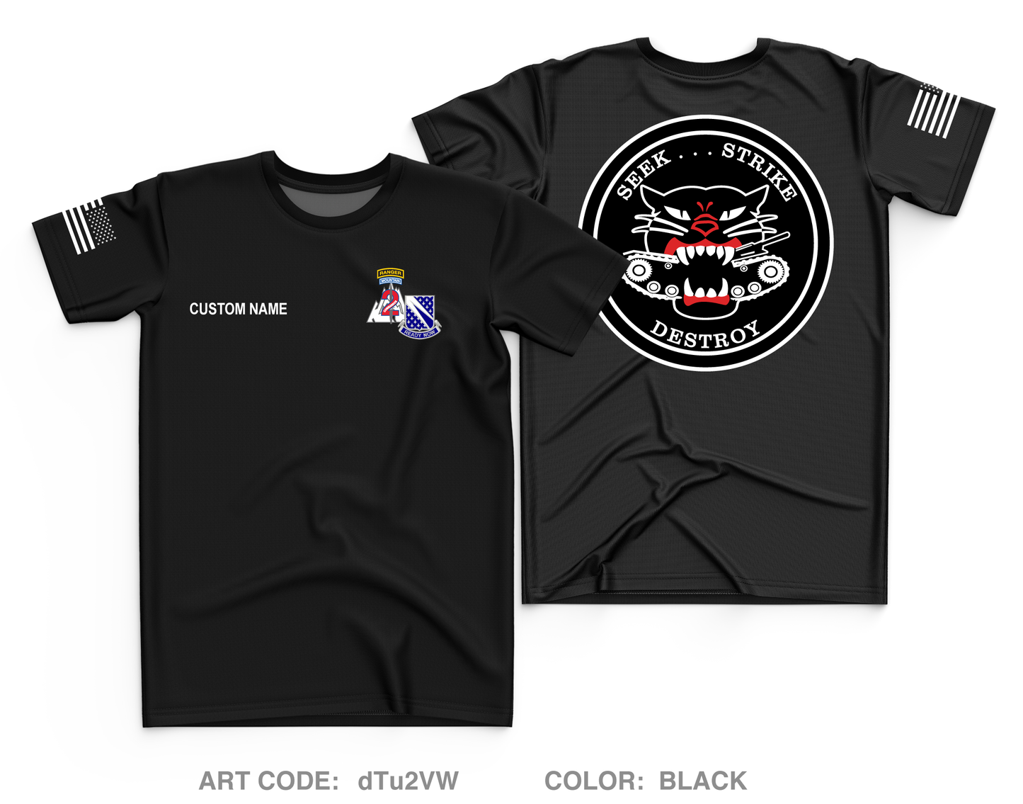 HHT 1-89 CAV Core Men's SS Performance Tee - dTu2VW
