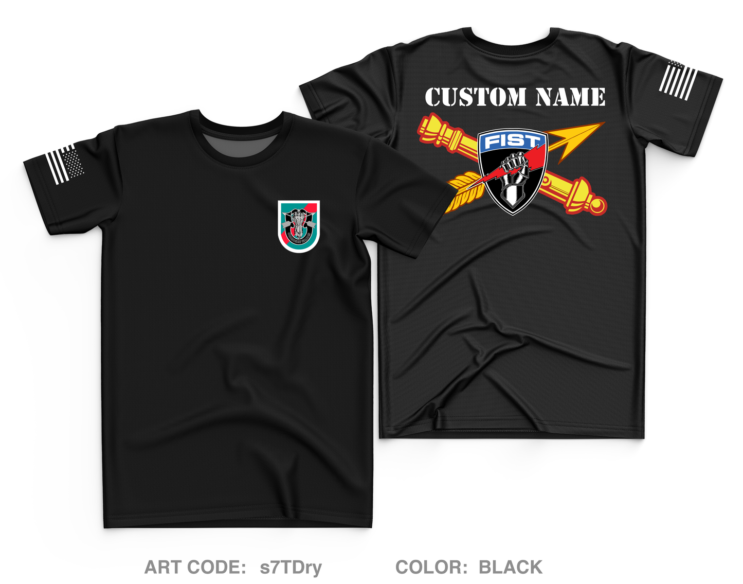 CUSTOM 3|20 SFG(A) Core Men's SS Performance Tee - s7TDry