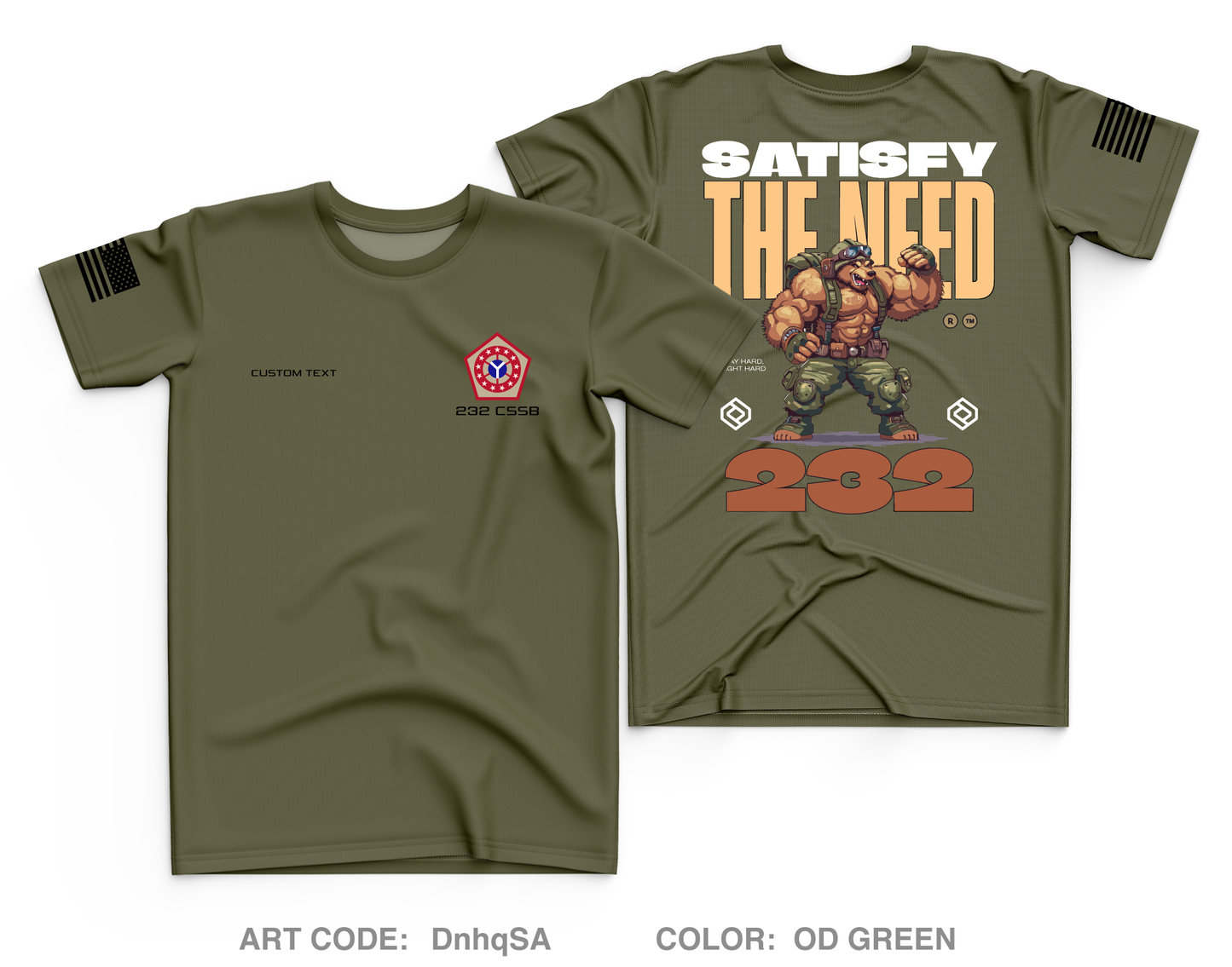 CUSTOM 232 CSSB Core Men's SS Performance Tee - DnhqSA