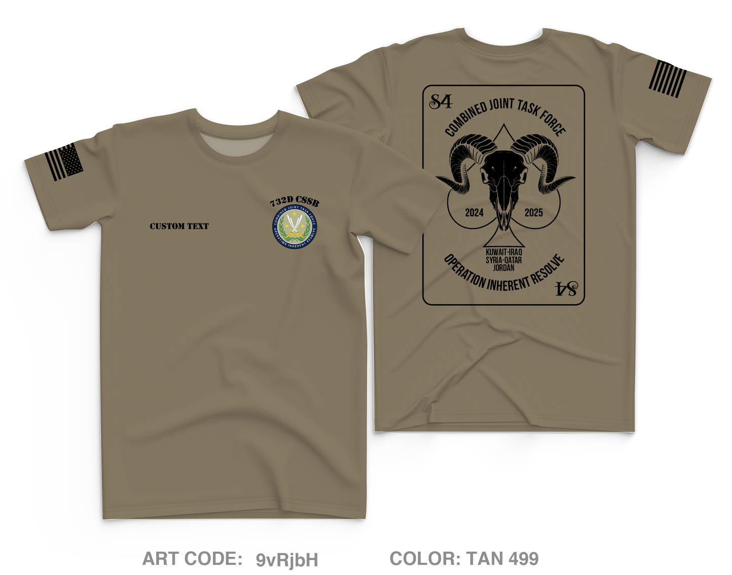 CUSTOM 732d CSSB AAAB Core Men's SS Performance Tee - 9vRjbH