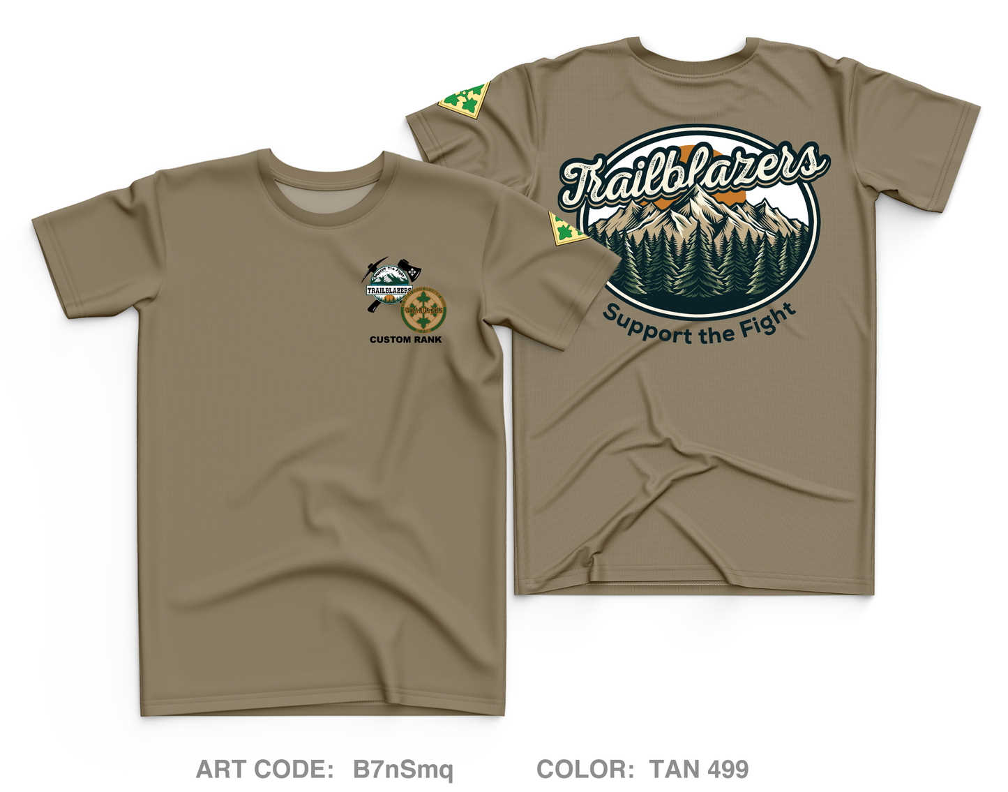 CUSTOM 4DSTB Fundraising Collection Core Men's SS Performance Tee - B7nSmq