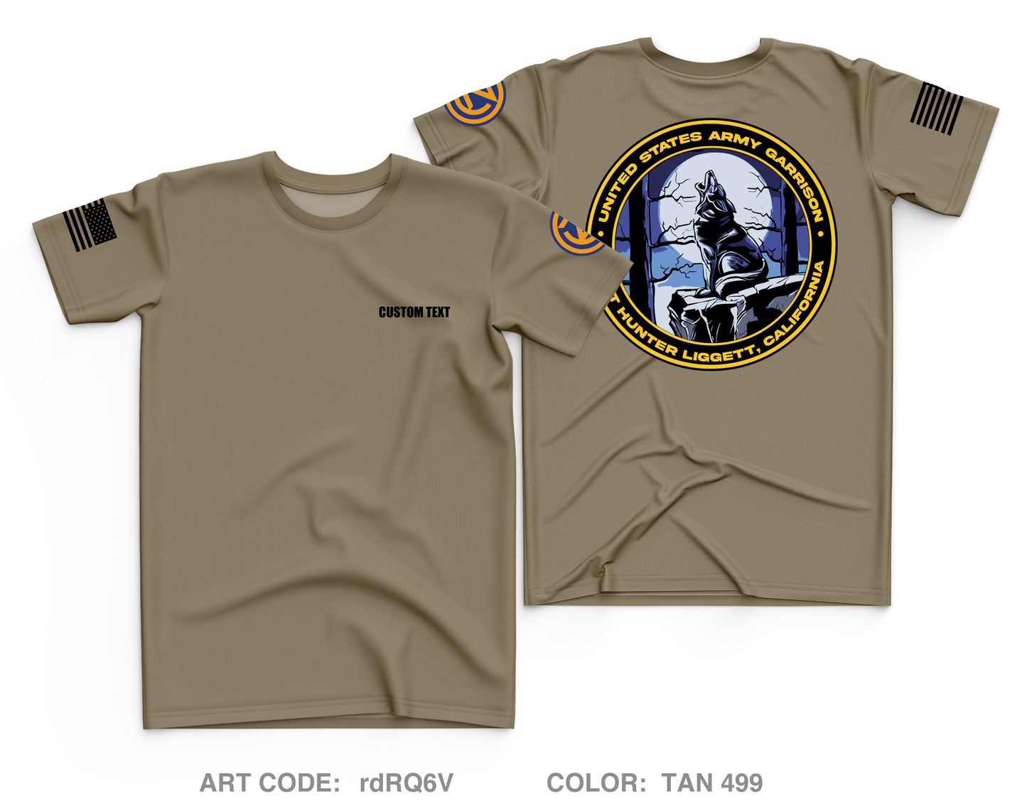 CUSTOM 102D Training Division Core Men's SS Performance Tee - rdRQ6V