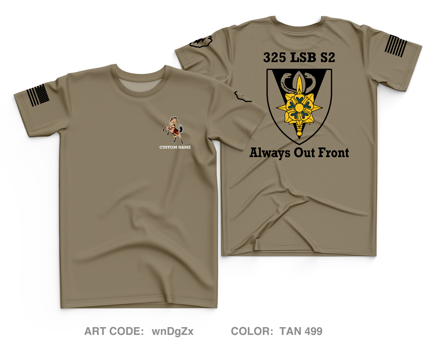 CUSTOM S2, 325 LSB, 3/25 ID Core Men's SS Performance Tee - wnDgZx