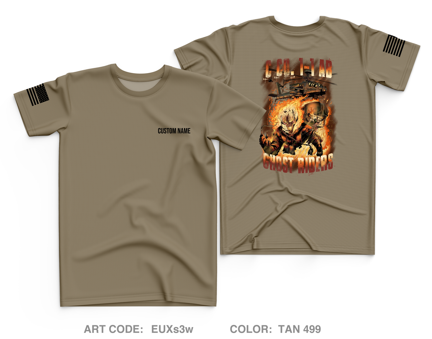 CUSTOM C-CO 1-1 ARB Core Men's SS Performance Tee - EUXs3w