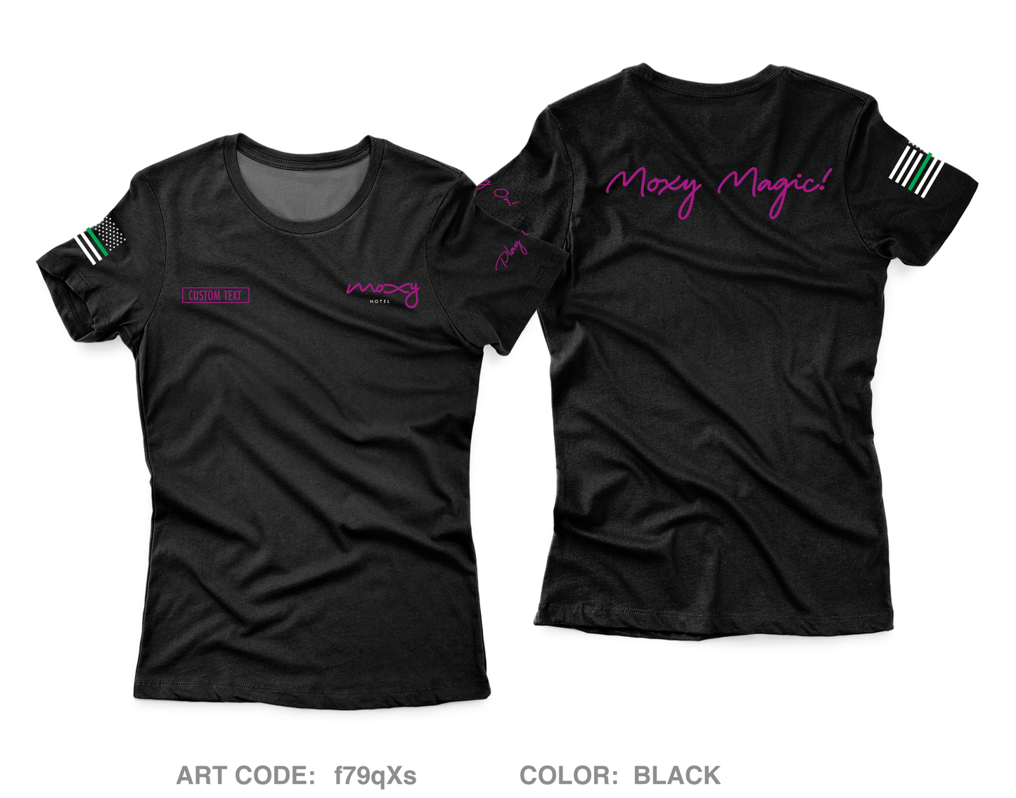 CUSTOM Moxy marriot Core Women's SS Performance Tee - f79qXs