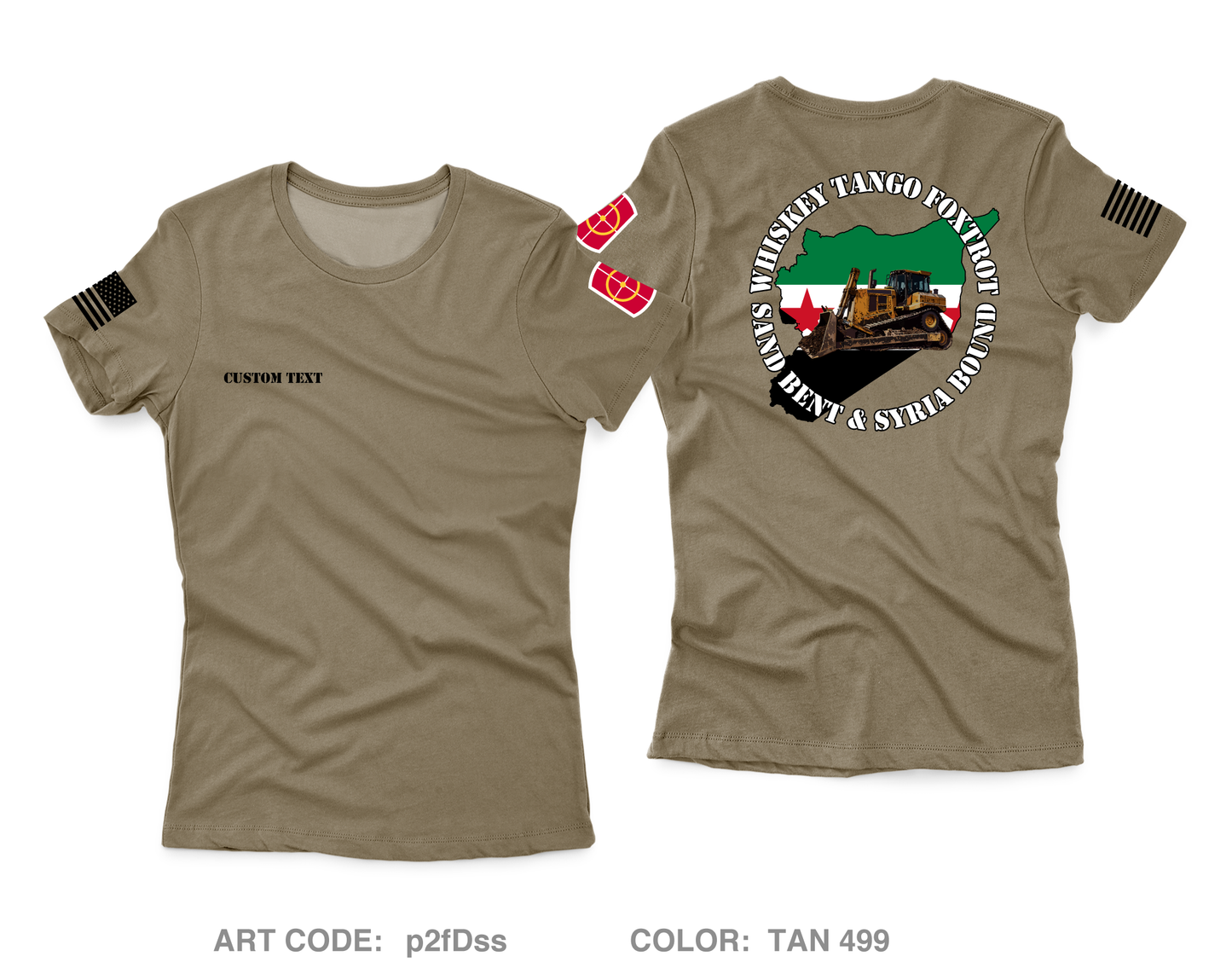 CUSTOM 277th ECC Main Fundraising Collection Core Women's SS Performance Tee - p2fDss