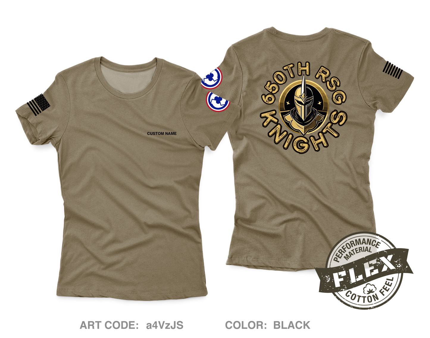 CUSTOM 650 RSG Core Women's SS Flex Performance Tee - a4VzJS