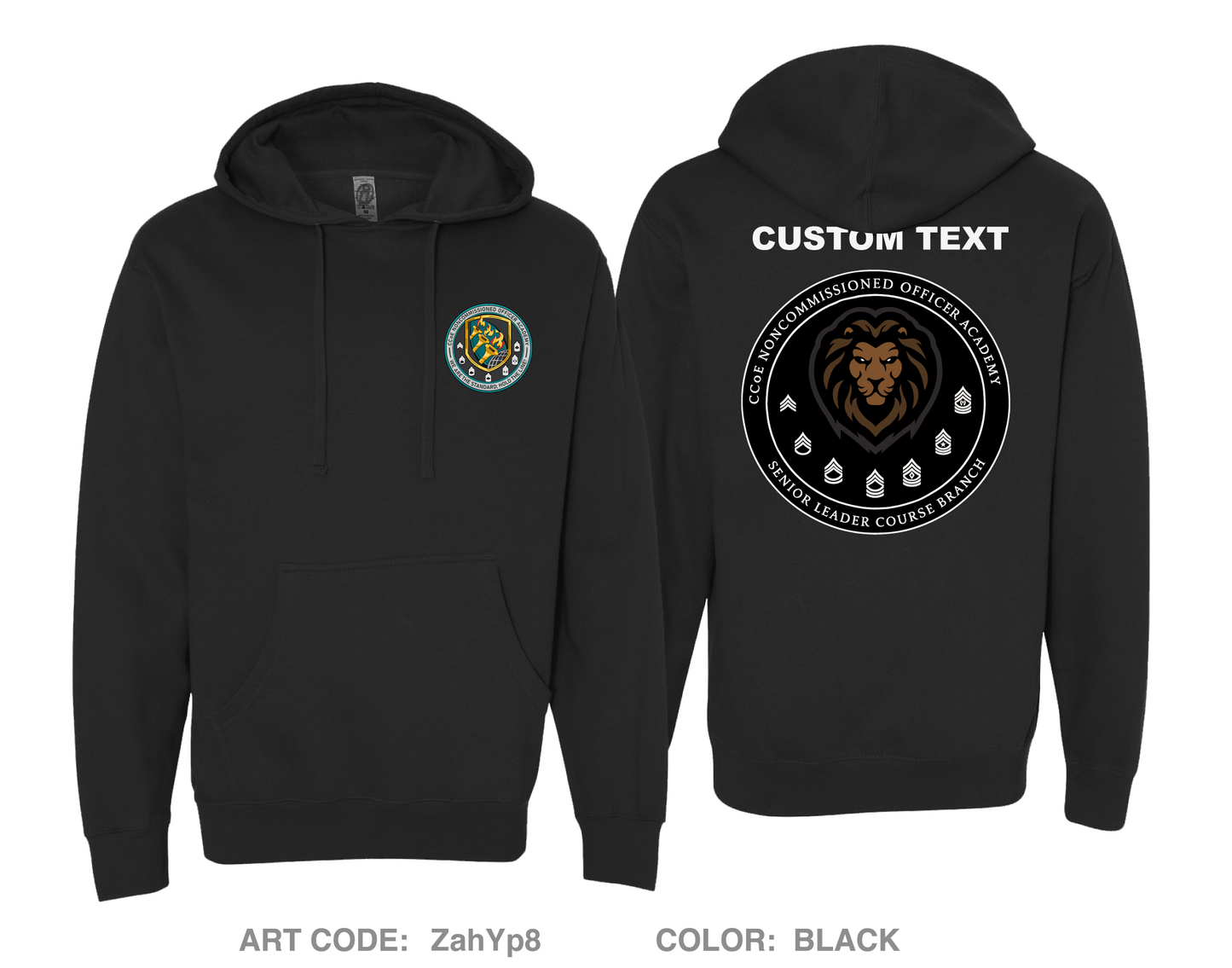 CUSTOM NCOA Comfort Unisex Hooded Sweatshirt - ZahYp8