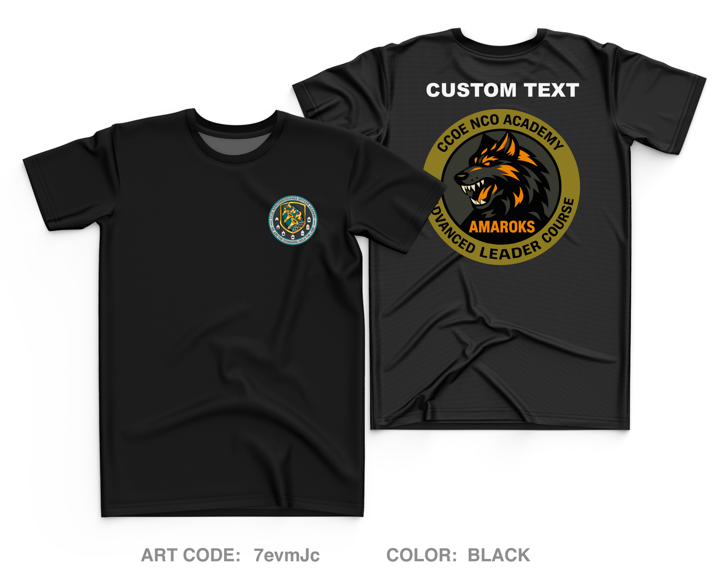 CUSTOM NCOA Core Men's SS Performance Tee - 7evmJc