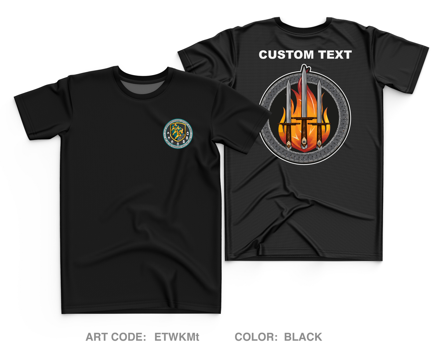 CUSTOM NCOA Core Men's SS Performance Tee - ETWKMt
