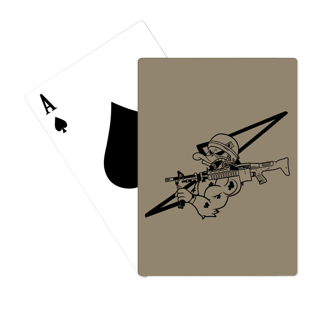 3PLT Ghost Troop, 2/2CR Playing Cards - 7PaRXh