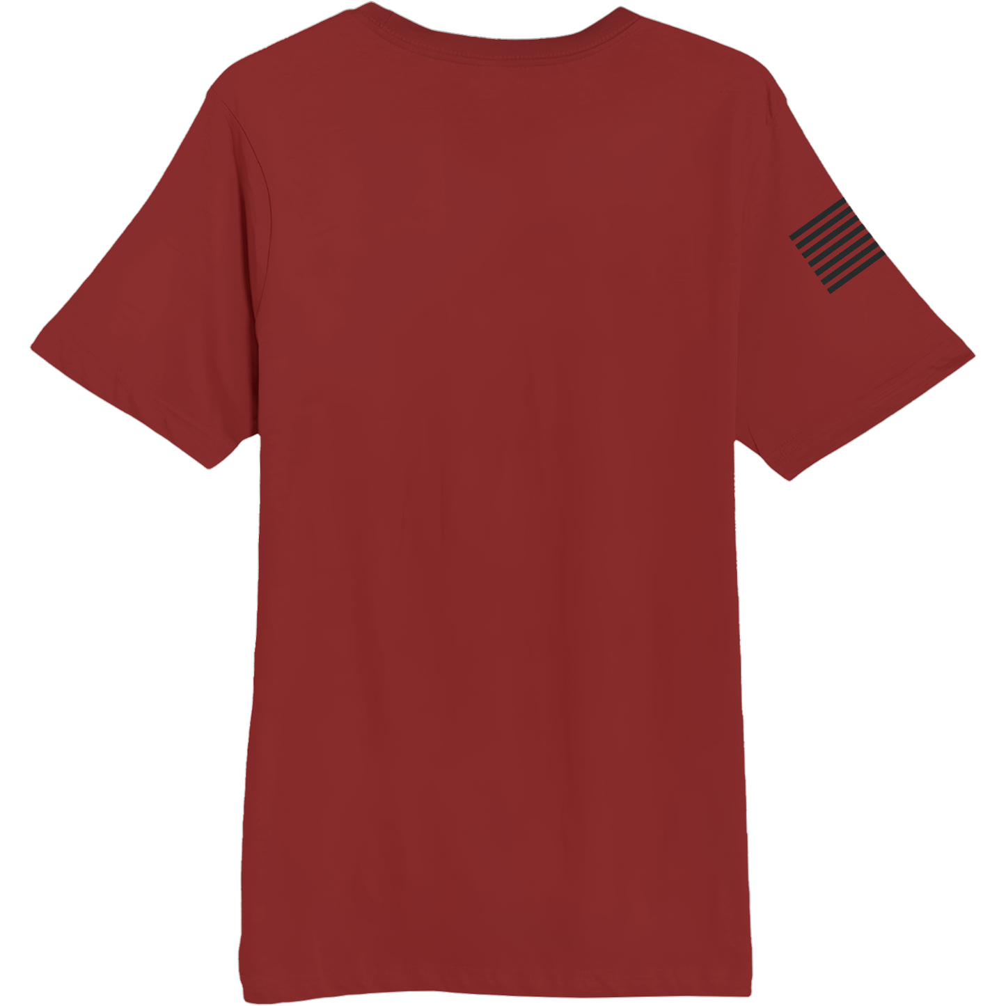 Emblem Basics Comfort Unisex Cotton SS Tee - Black Flag