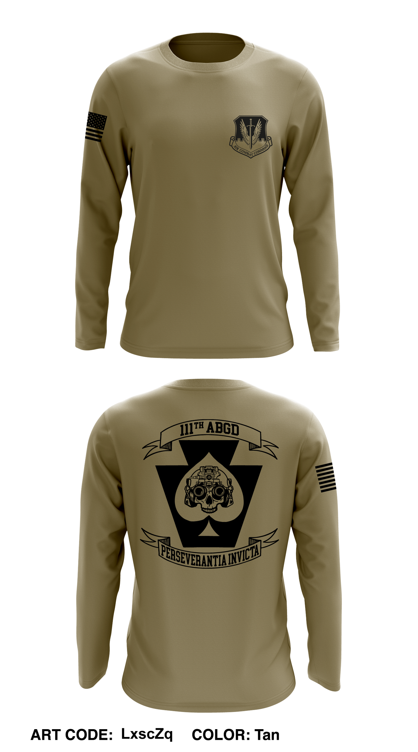 Delta Devils (111th ABGD) Core Men's LS Performance Tee - LxscZq