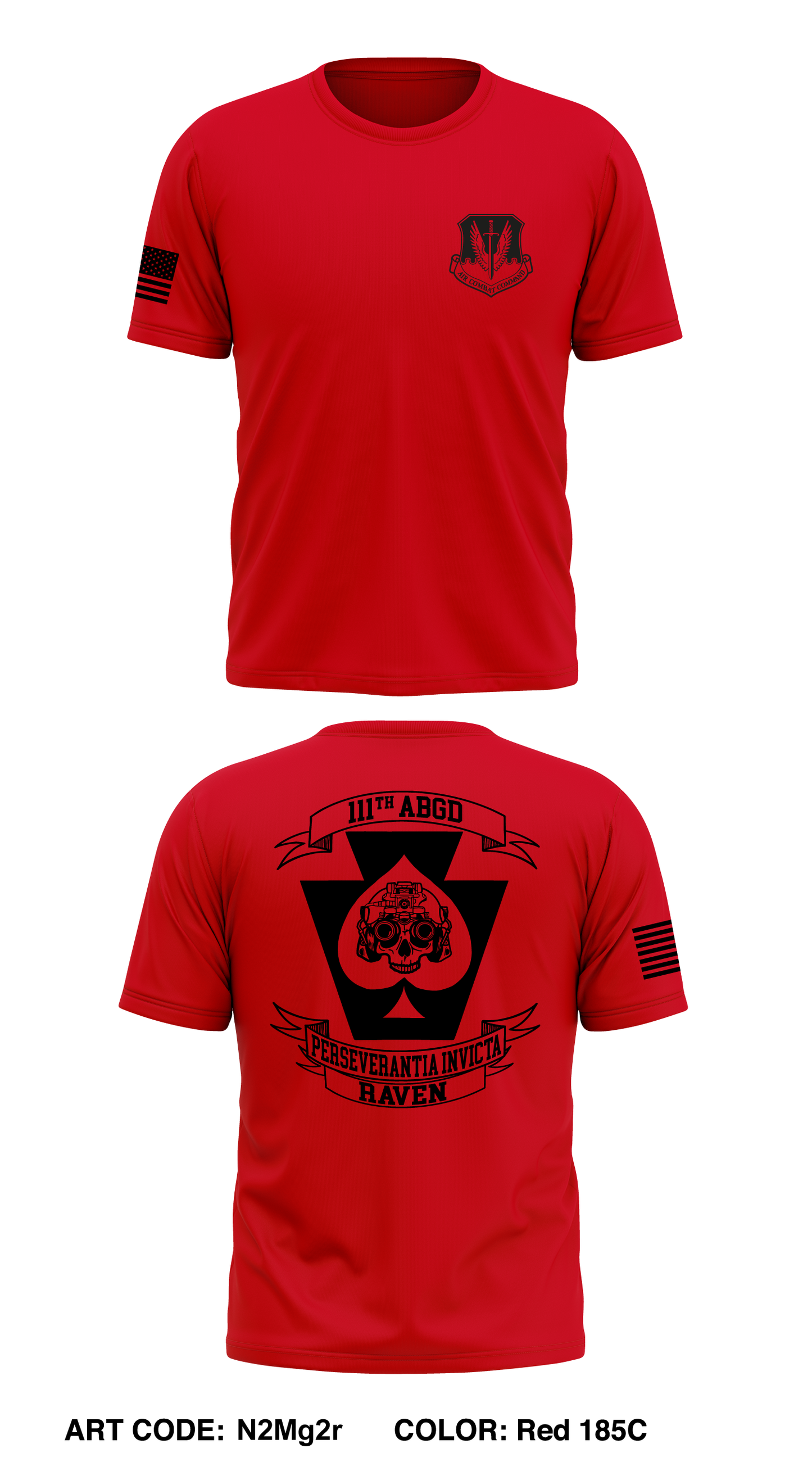 Delta Devils (111th ABGD) Core Men's SS Performance Tee - N2Mg2r
