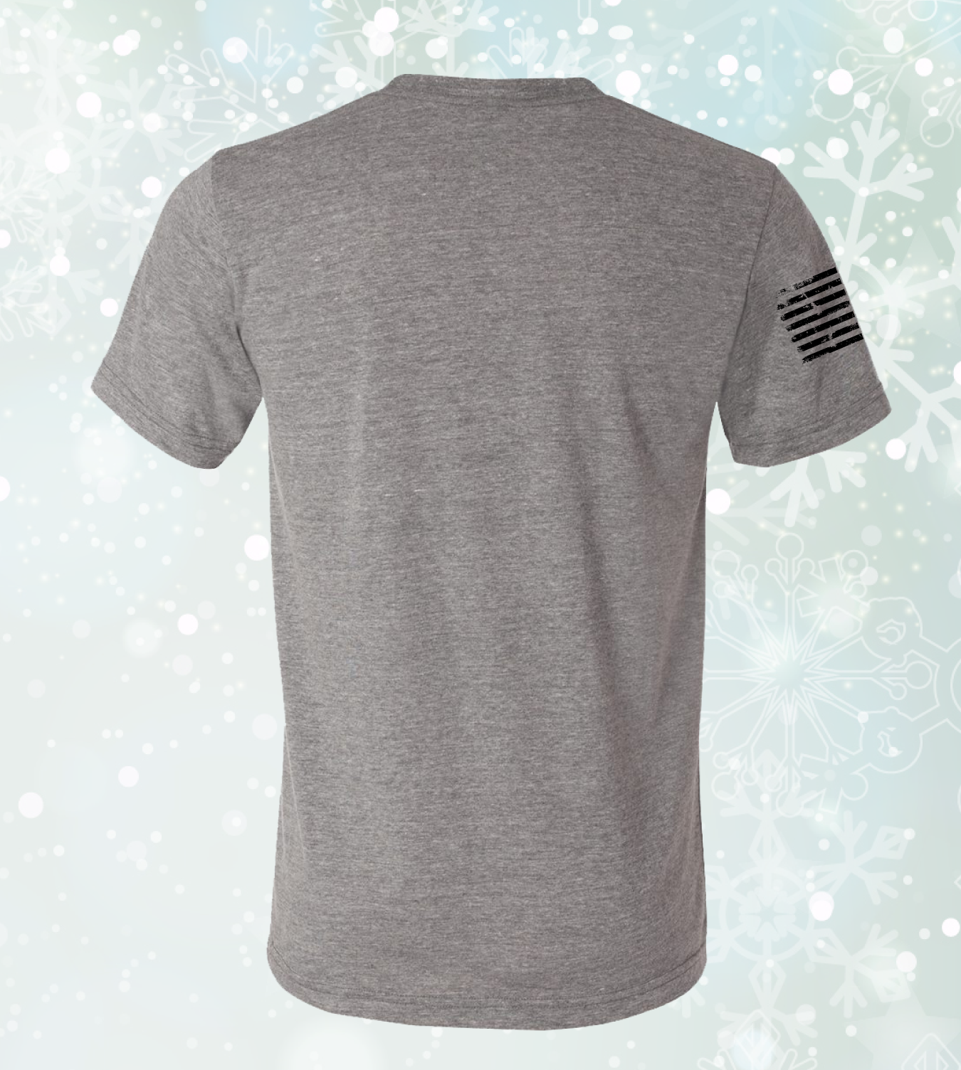 Emblem Holiday Series Comfort Unisex Triblend SS Tee - Here's Your Present