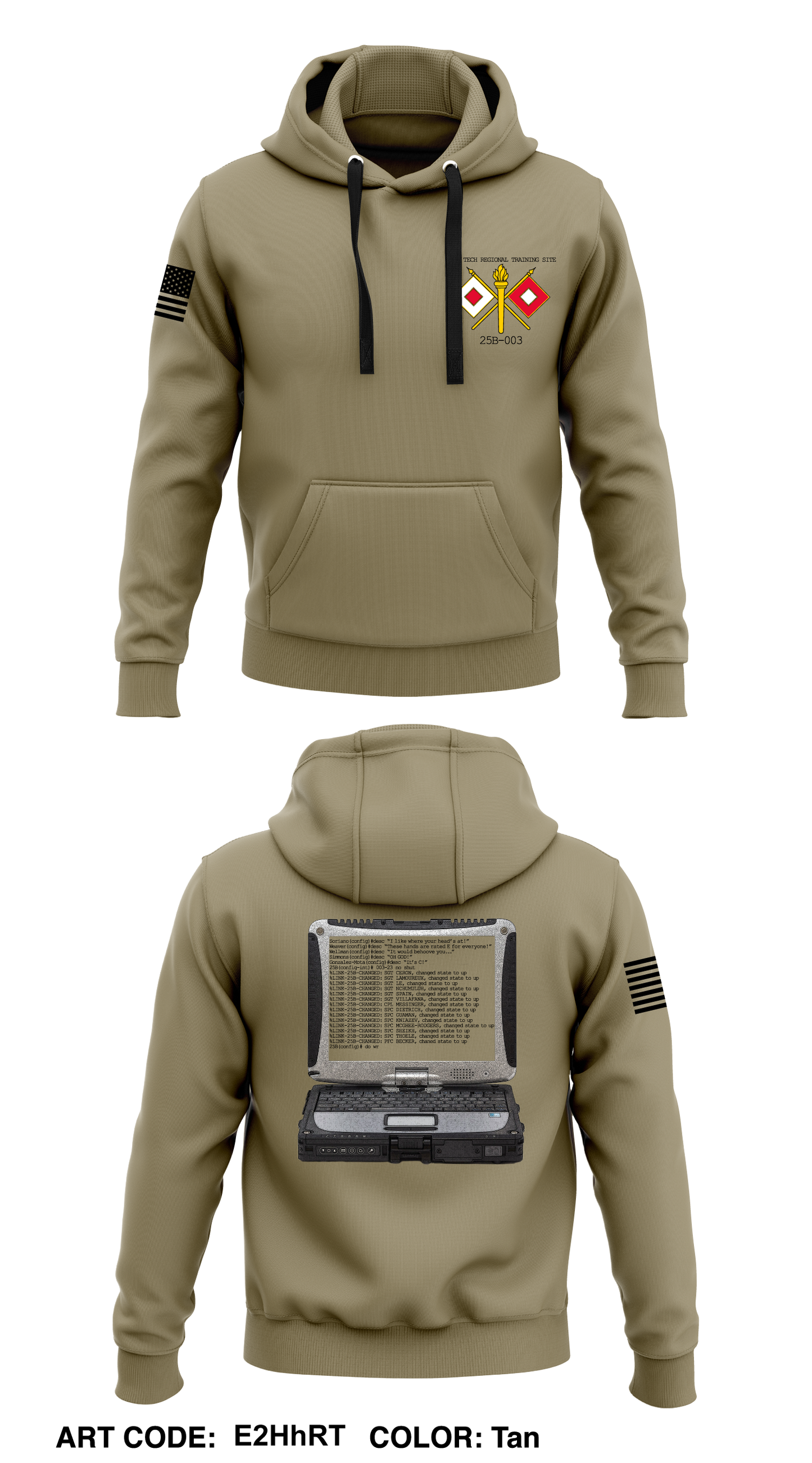 High Tech Regional Training Site Store 1 Core Men's Hooded Performance Sweatshirt - E2HhRT