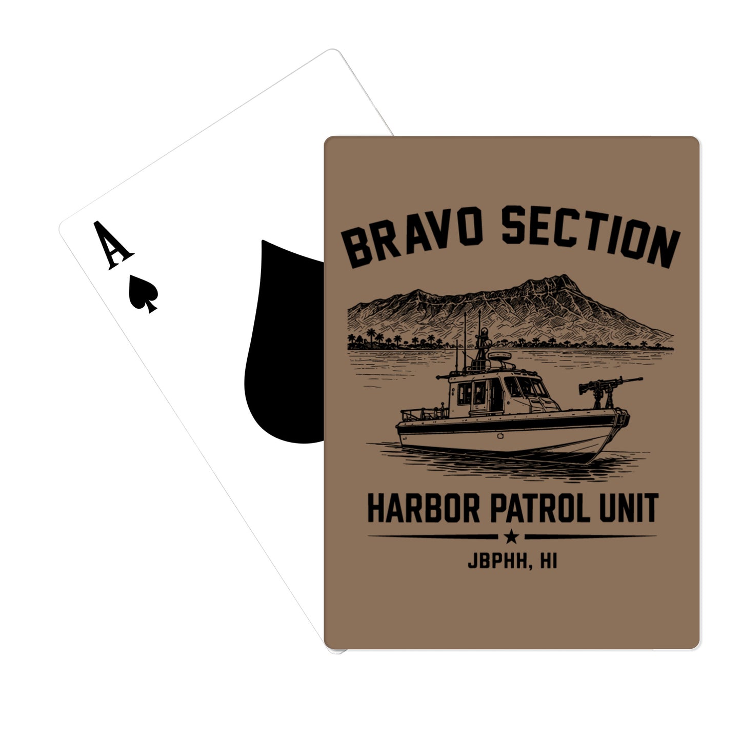 JBPHH HPU BRAVO SECTION Playing Cards - Gpy55p